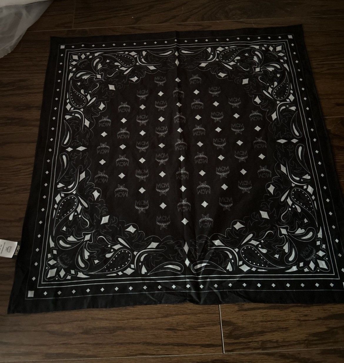 image of MCM Bandana in Black, Men's