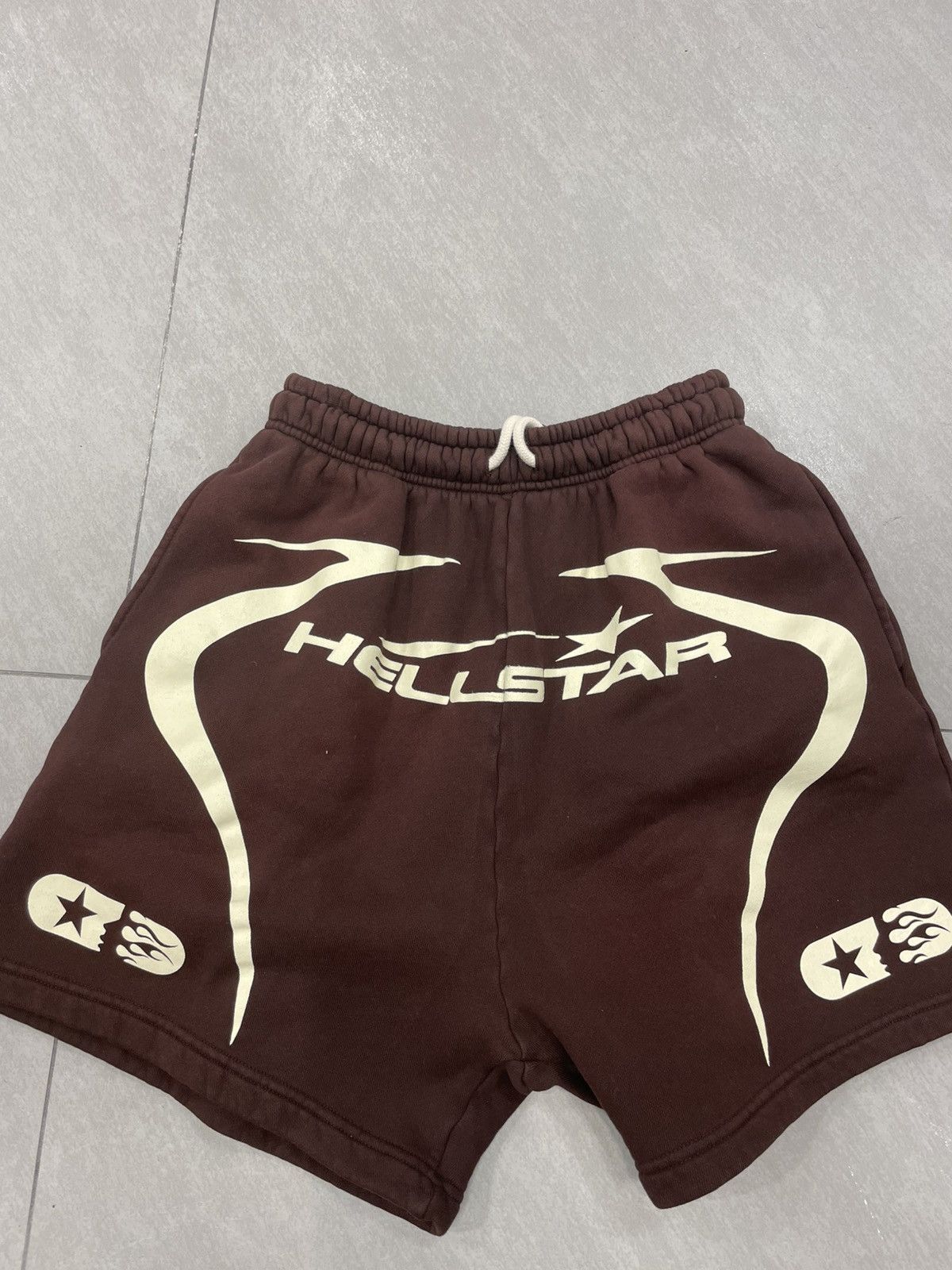 HELLSTAR HellStar SS24 Warm Up Sweat Short Brown Size US 30 / EU 46 - 1 Thumbnail