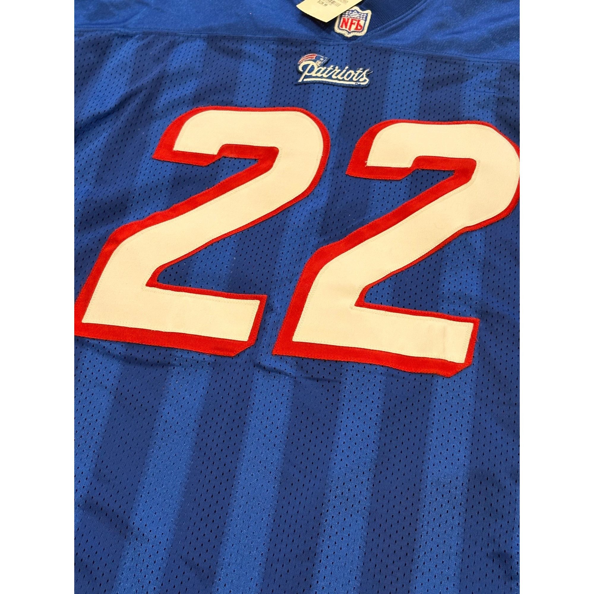 Starter Vtg 90's Starter New England Patriots Dave Meggett #22 Authe Size US XL / EU 56 / 4 - 5 Thumbnail