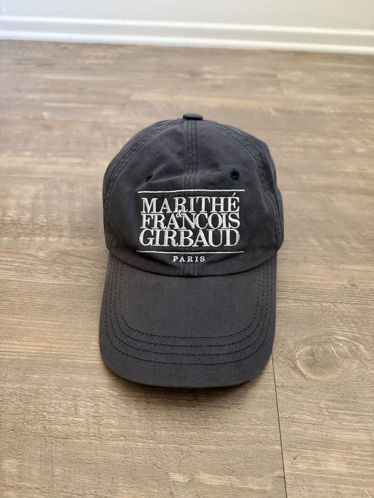 Marithe & Francois Girbaud Dark Grey Baseball Cap