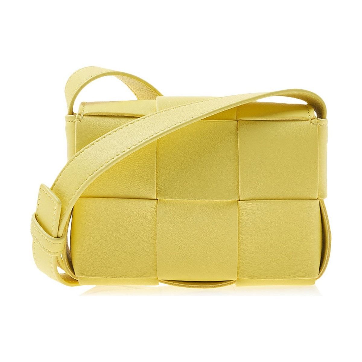 Bottega Veneta o1n1vont1224 Size: OS / Candy Cassette Bag in Yellow Size ONE SIZE - 1 Thumbnail