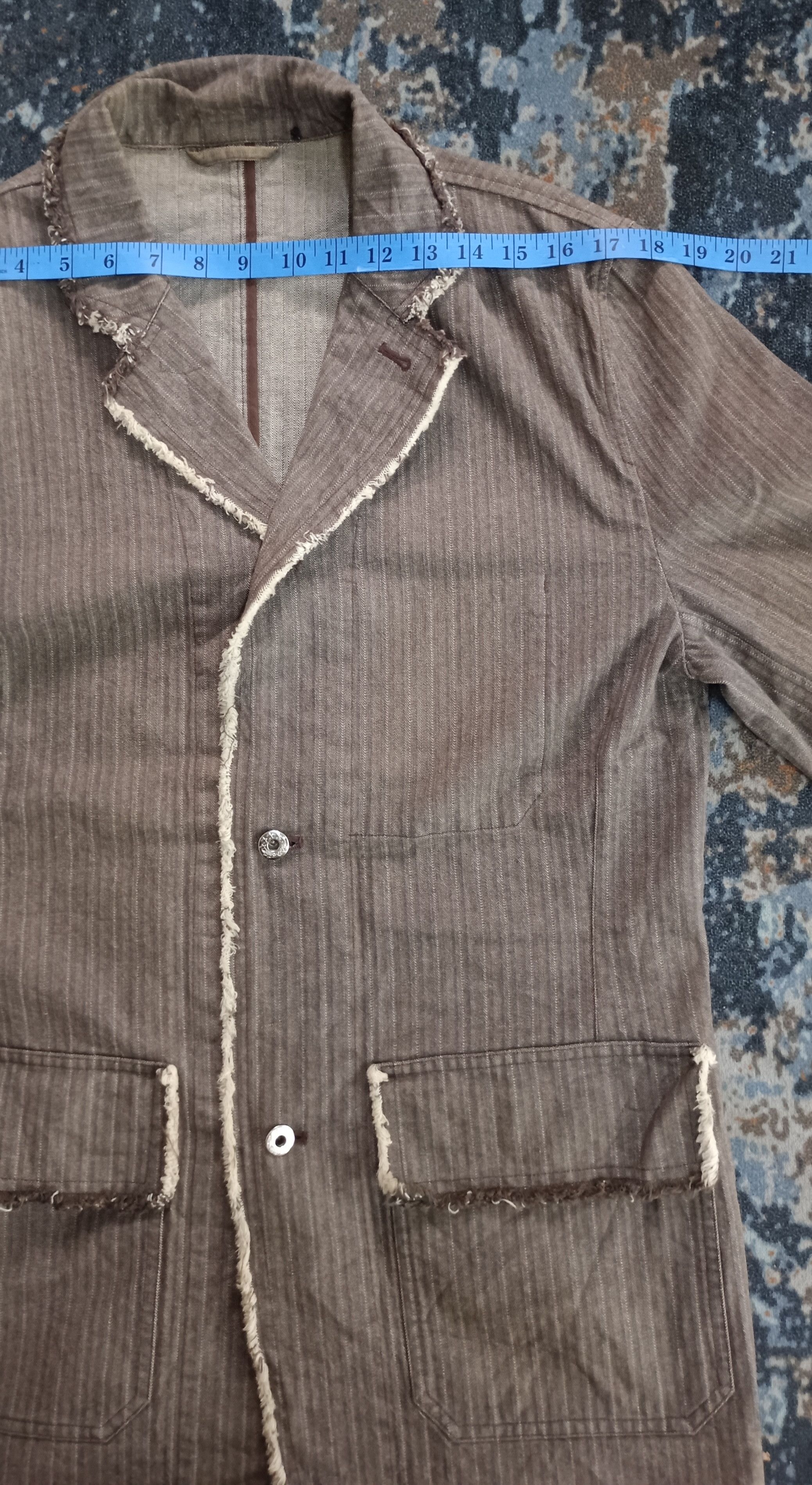 If Six Was Nine Drawn Work Stripe ifsixwasnine lgb style Men Jacket Size US M / EU 48-50 / 2 - 16 Thumbnail