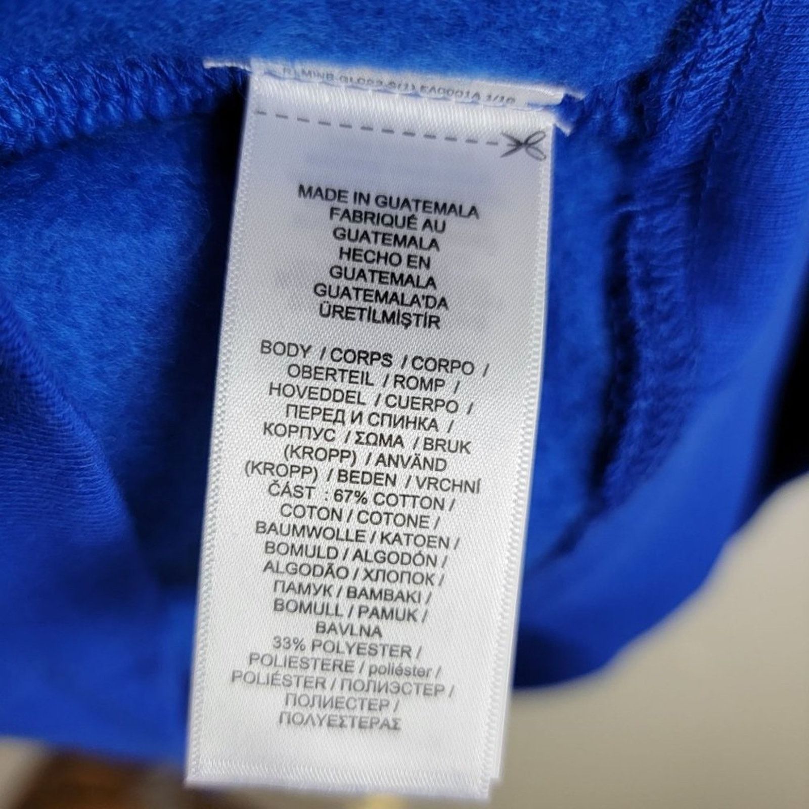 Polo Ralph Lauren Polo Ralph Lauren Blue Paint Splatter Big Pony Sweatshirt Size US L / EU 52-54 / 3 - 3 Thumbnail