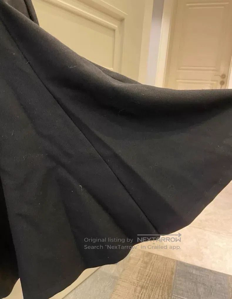 Junya Watanabe Junya Watanabe size S Black Wool Skirt Size 23" - 3 Thumbnail