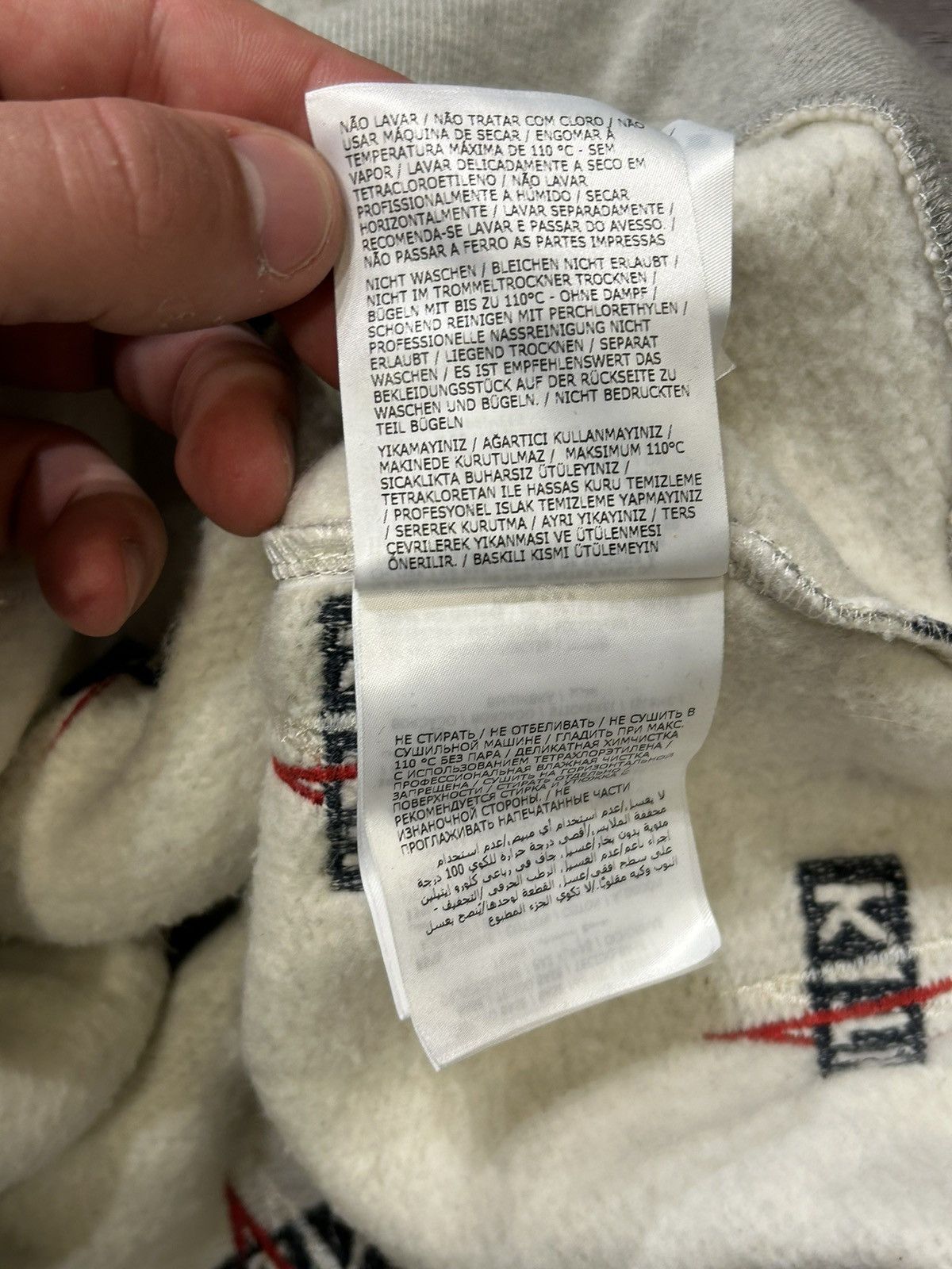 Kith × Moncler Kith X Moncler Hooded Sweatshirt Size US XXL / EU 58 / 5 - 6 Thumbnail