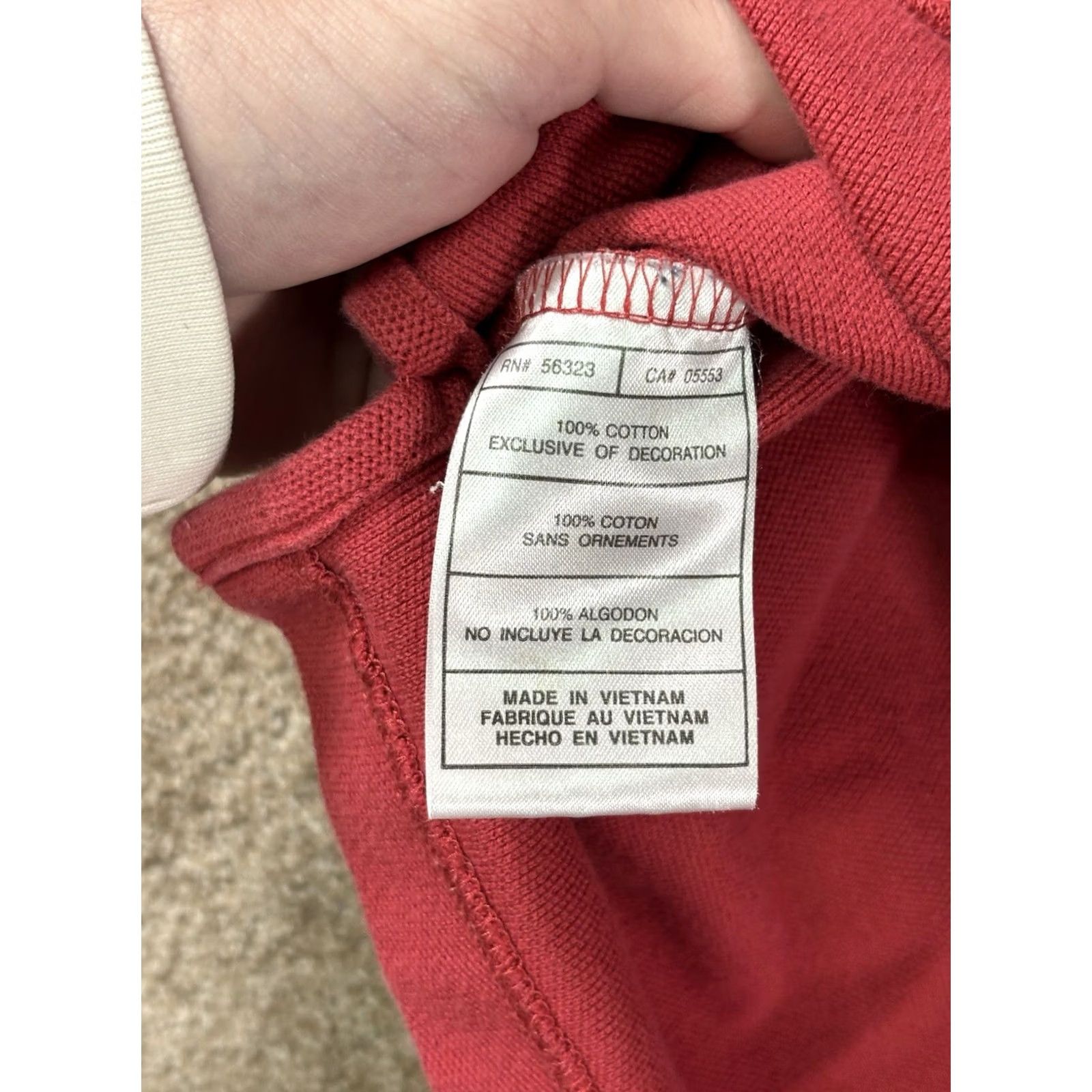 Nike VINTAGE Nike Golf Polo Shirt Men’s XL Red Cotton Short Sleeve Nike Golf Logo 100% Cotton Sports Classic Dwyers Pub Mens Size US XL / EU 56 / 4 - 5 Thumbnail