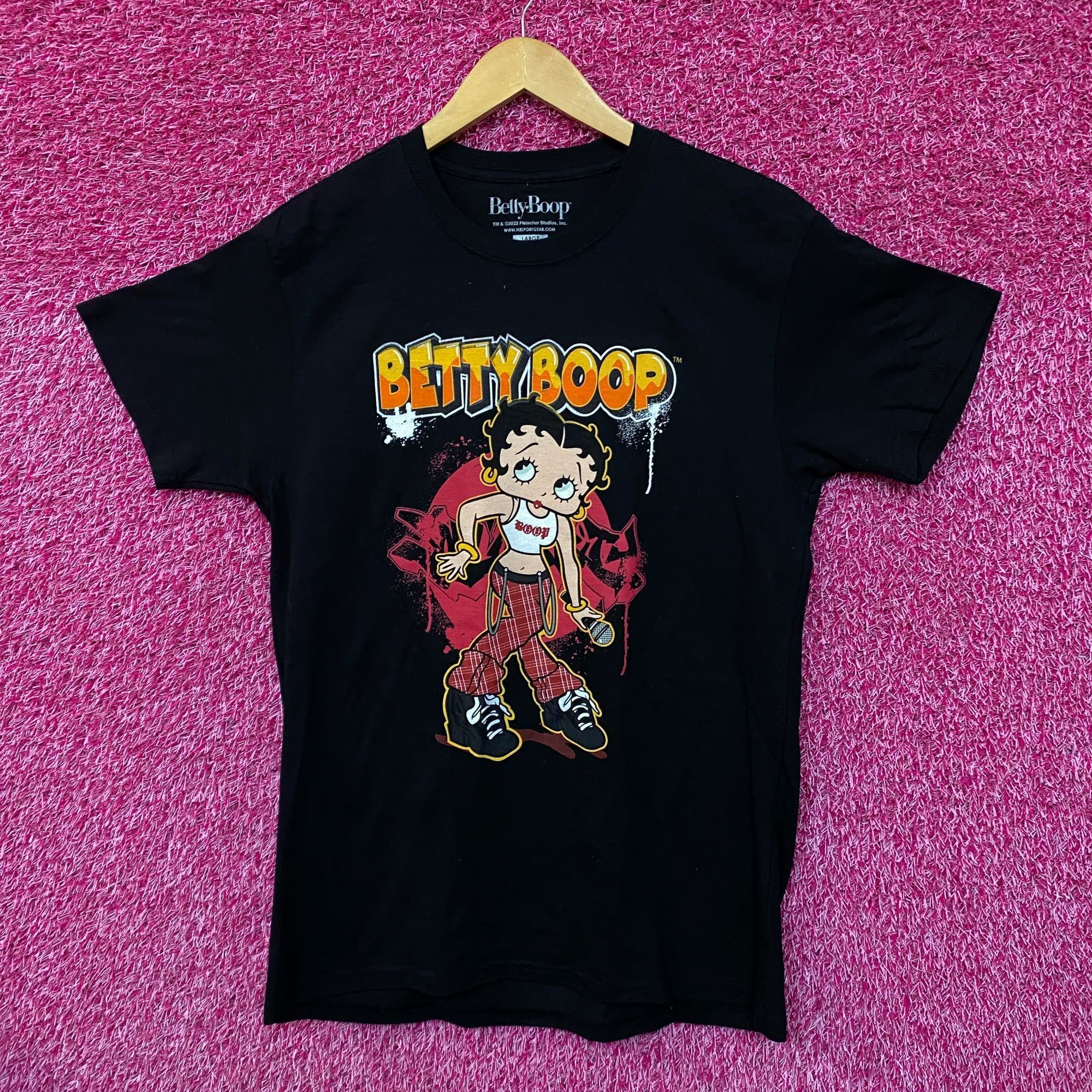Other Betty Boop No Doubt Inspired Betty Graffiti Spell-Out Tee L Size US L / EU 52-54 / 3 - 1 Thumbnail