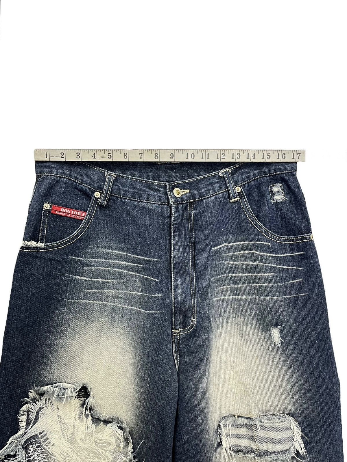 Dogtown 🔥Vintage DOGTOWN BLACK DRAGON Baggy Skateboards Denim Size US 34 / EU 50 - 22 Thumbnail