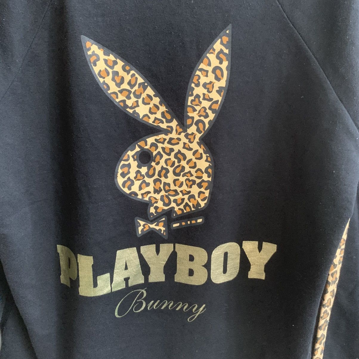 Playboy × Vintage Vintage Playboy Sweatshirt Stripe Rare Design Medium Size US M / EU 48-50 / 2 - 4 Thumbnail