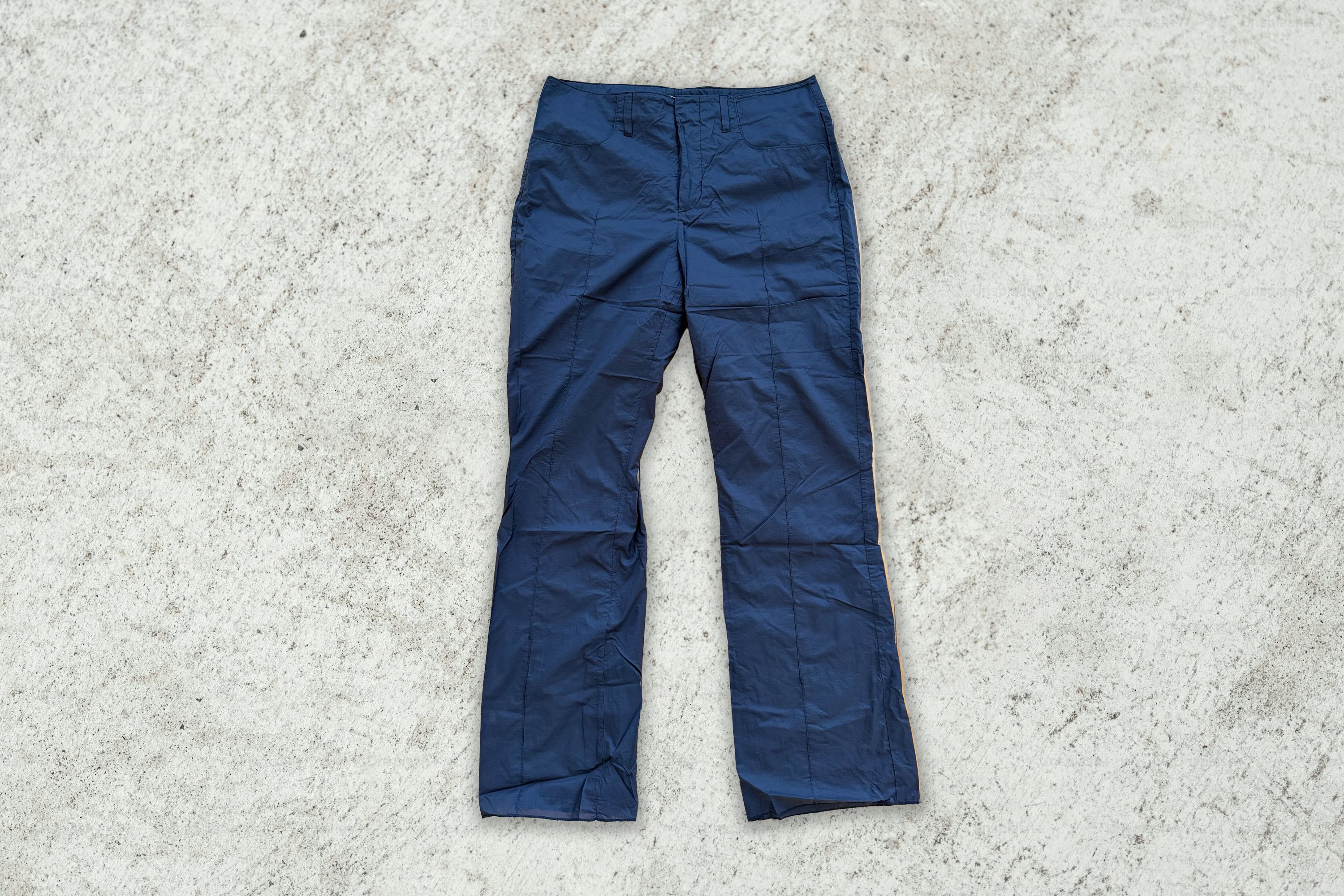 Acne Studios Acne Studios Rip Stop Pleated Trousers Size 48R - 1 Thumbnail