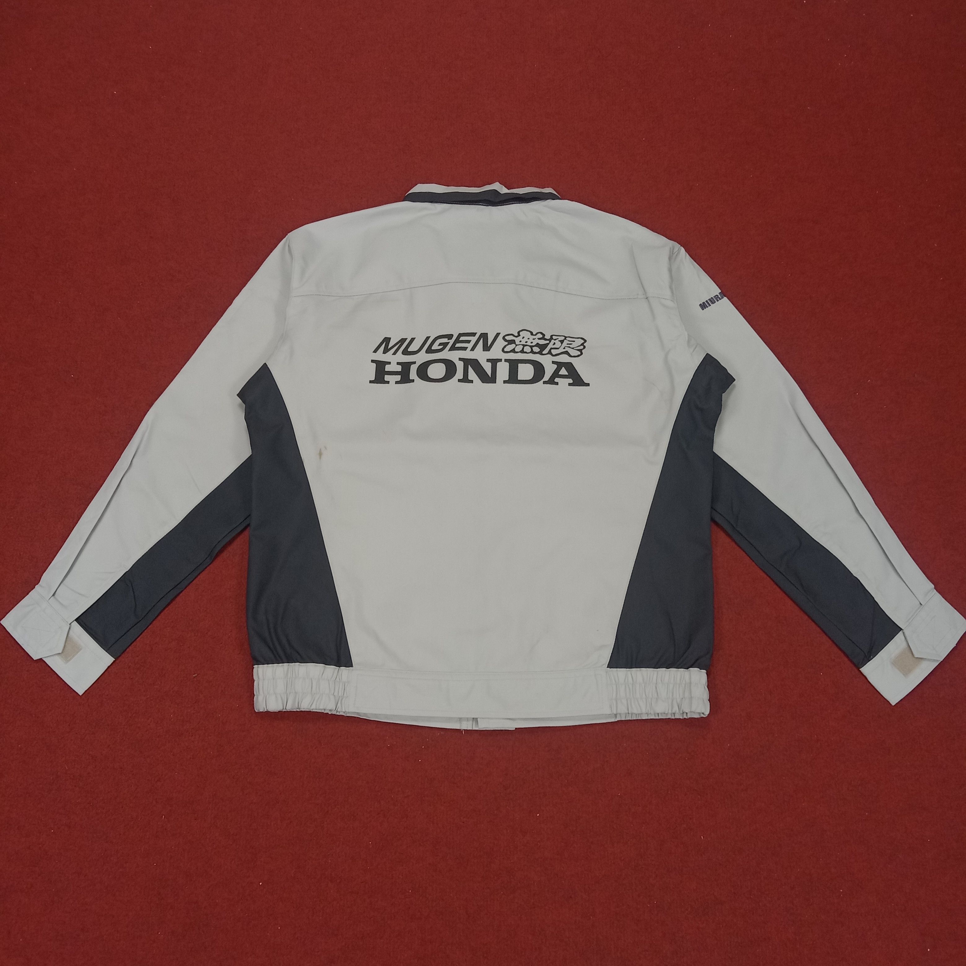 Mugen Honda Motorsports Racing Workwear Style Custom Jacket