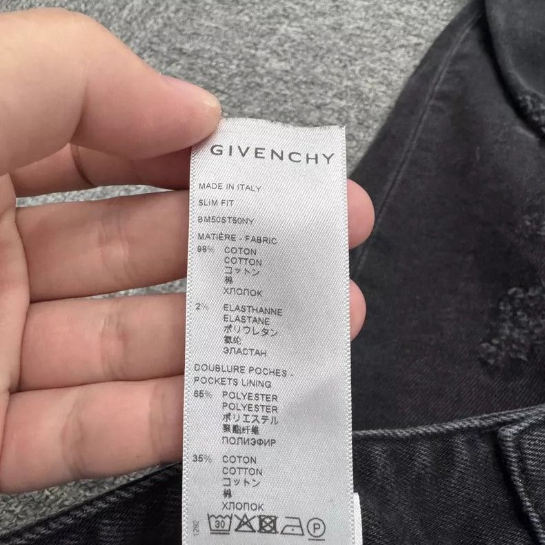 Other Givenchy Size31 Ripped Distressed Denim Pants Size US 31 - 4 Thumbnail