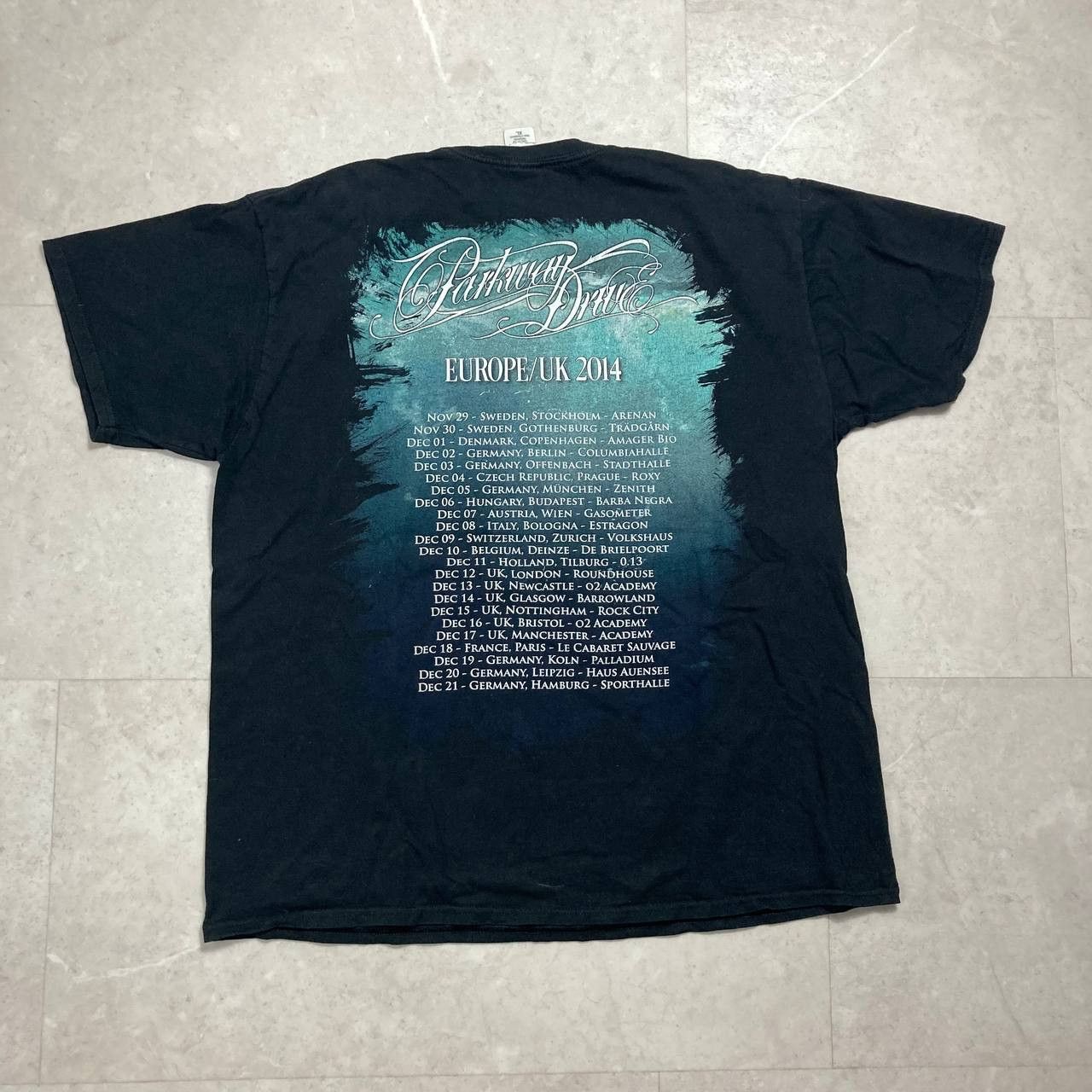 Band Tees Parkway Drive Hardcore Metal Rock Tour Band Tee Size US XL / EU 56 / 4 - 4 Thumbnail