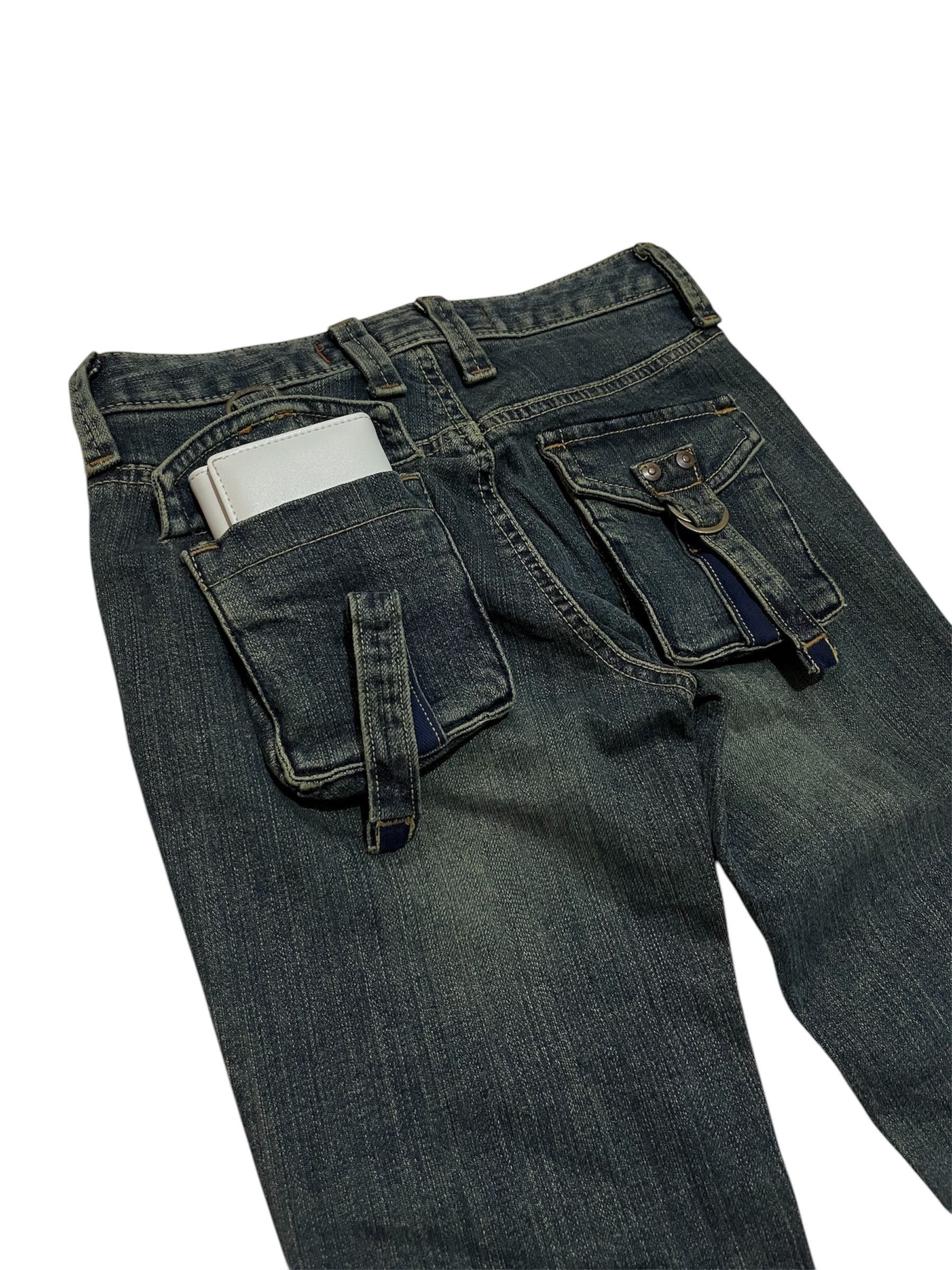 Japanese Brand LAST PRICE Japanese Brand Et Boite Bootcut Denim Jeans Size 23" - 4 Thumbnail