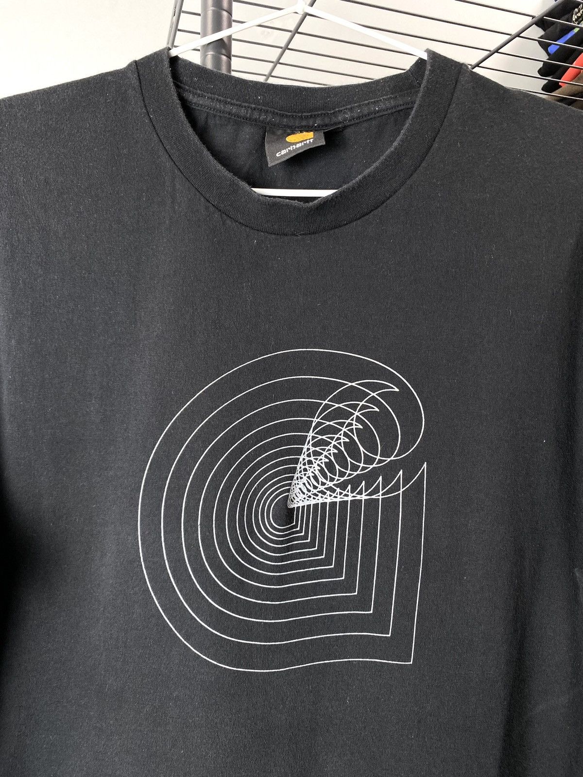 Carhartt × Vintage Vintage Carhartt T Shirt Hype Size US XL / EU 56 / 4 - 2 Thumbnail