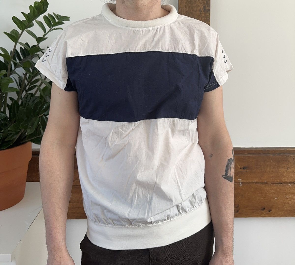 image of Issey Miyake Shirt in White, Men's (Size Small)