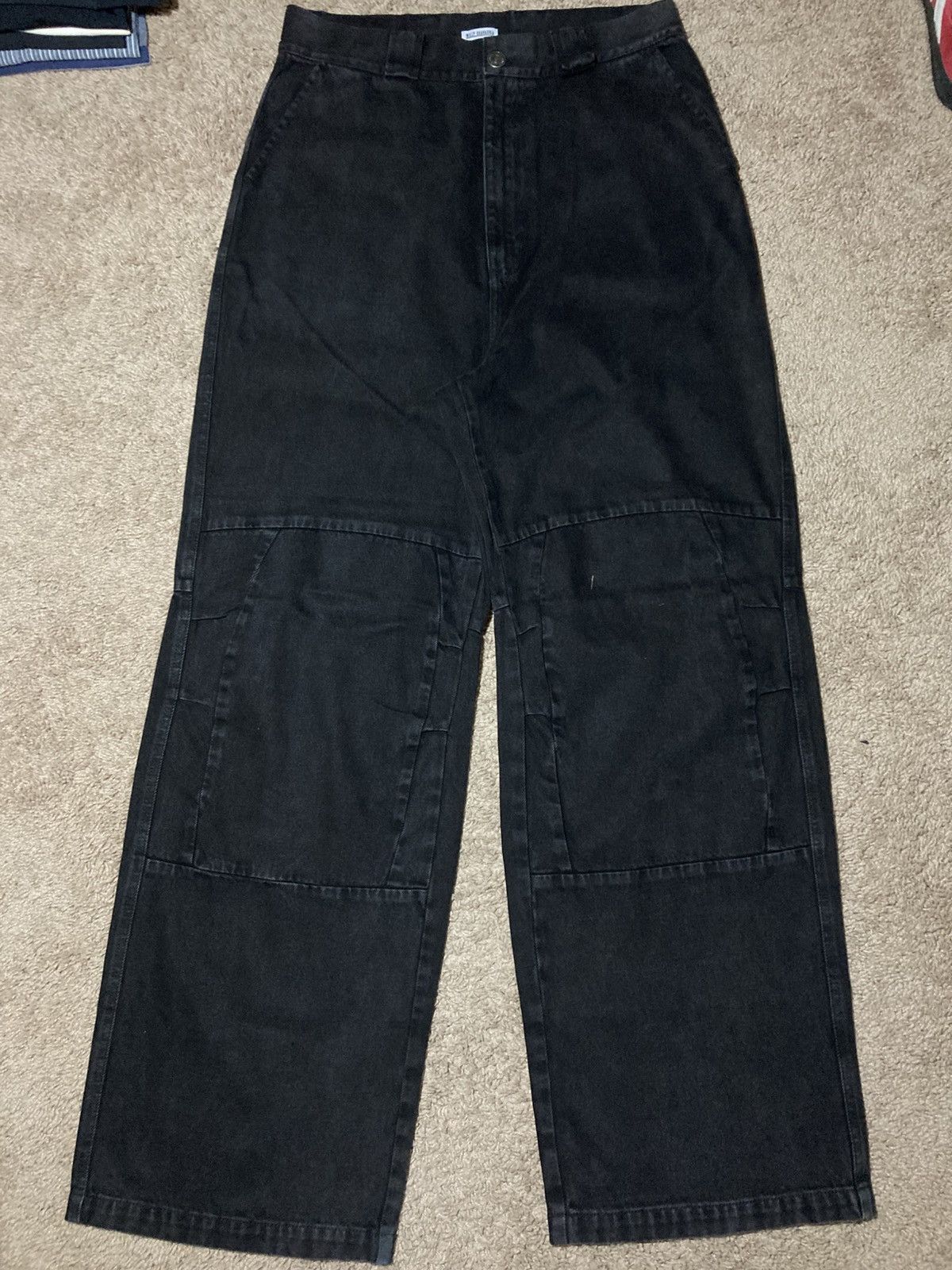 Willy Chavarria SS24 Willy Chavarria Panel Jeans Black M 2024 Baggy Size US 32 / EU 48 - 2 Thumbnail
