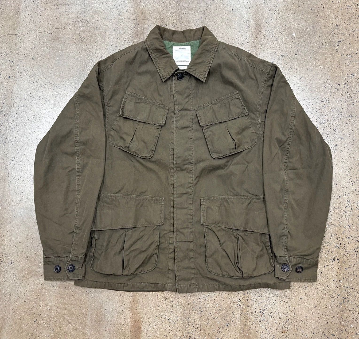 Visvim Visvim Mud-dyed Washed Four-Pocket Jacket Size US M / EU 48-50 / 2 - 1 Thumbnail