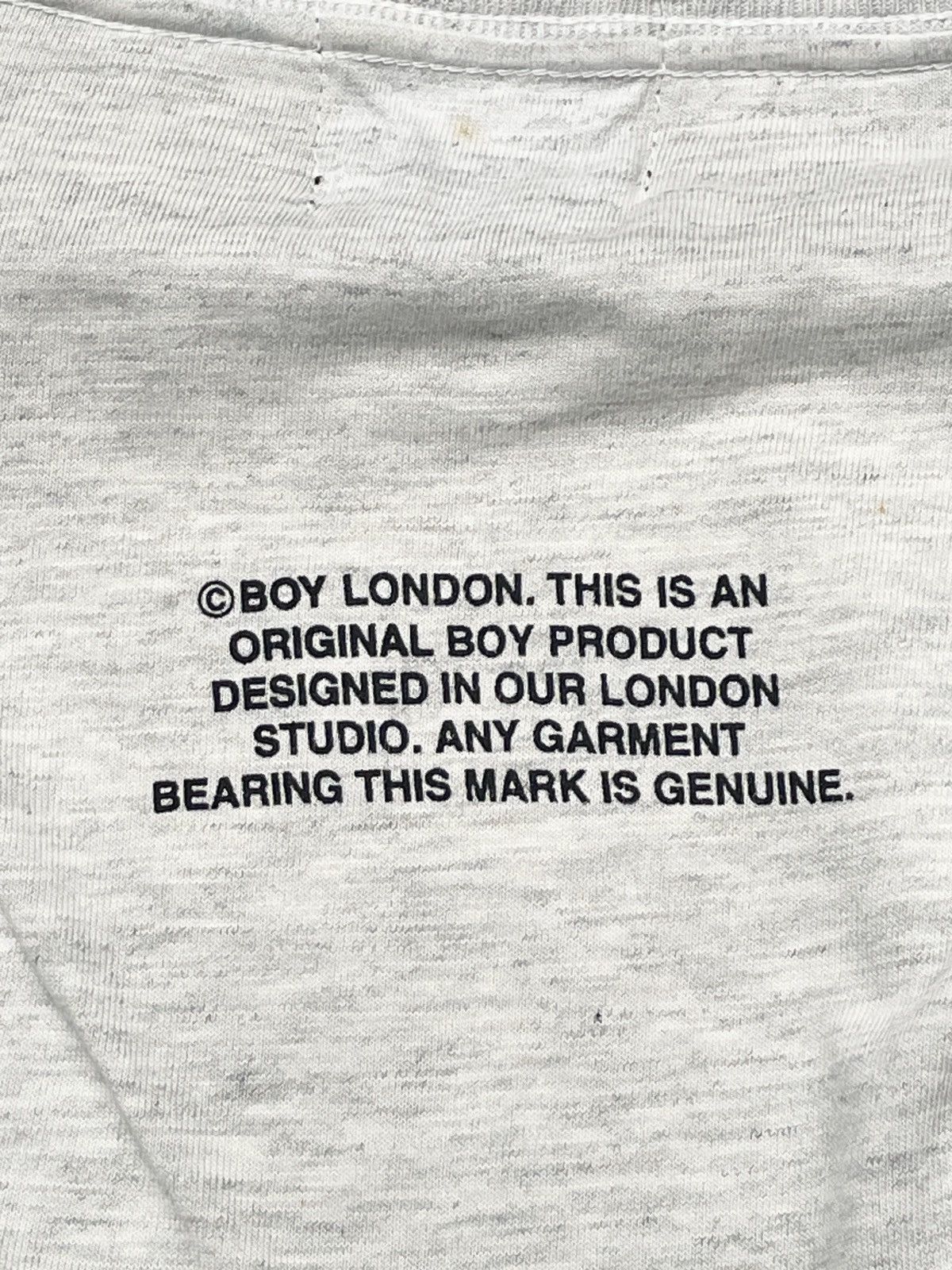 Boy London × Vintage Vintage Brand Boy London Big Logo T-shirt 1990s Size US M / EU 48-50 / 2 - 10 Thumbnail