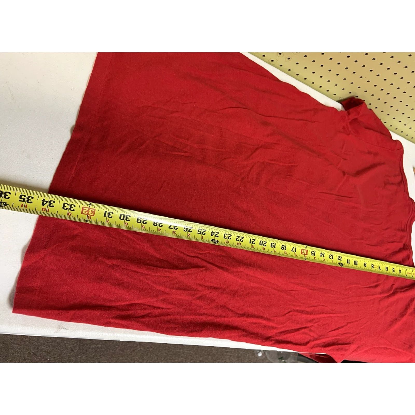 Vintage VINTAGE Women’s Sleep T-shirt Bear Red One Size Short Sleeve Night Cuddle Long Size ONE SIZE - 7 Thumbnail