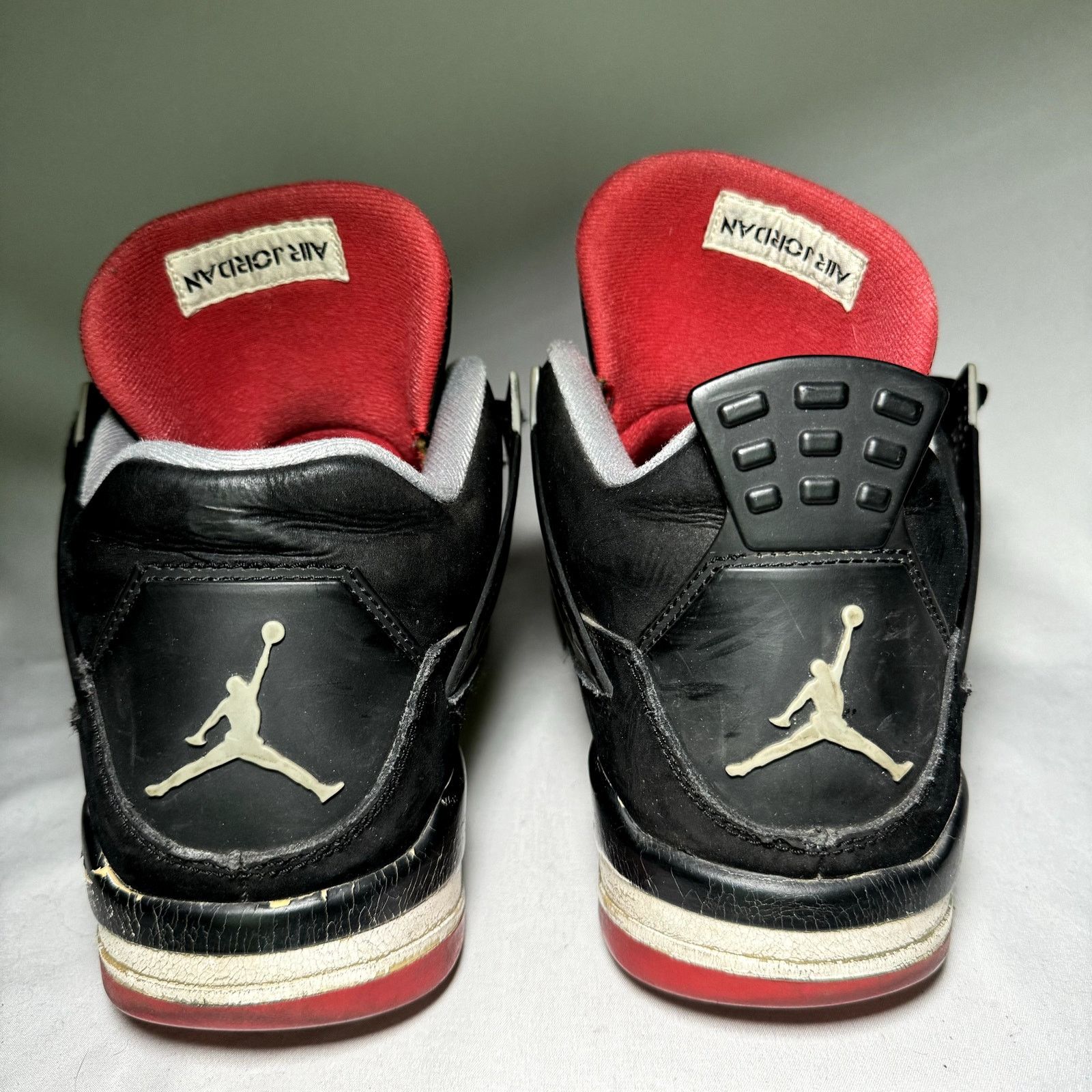 Jordan Brand × Nike Size 12 - Nike Air Jordan 4 Retro Bred 2012 Men's Shoes Size US 12 / EU 45 - 6 Thumbnail