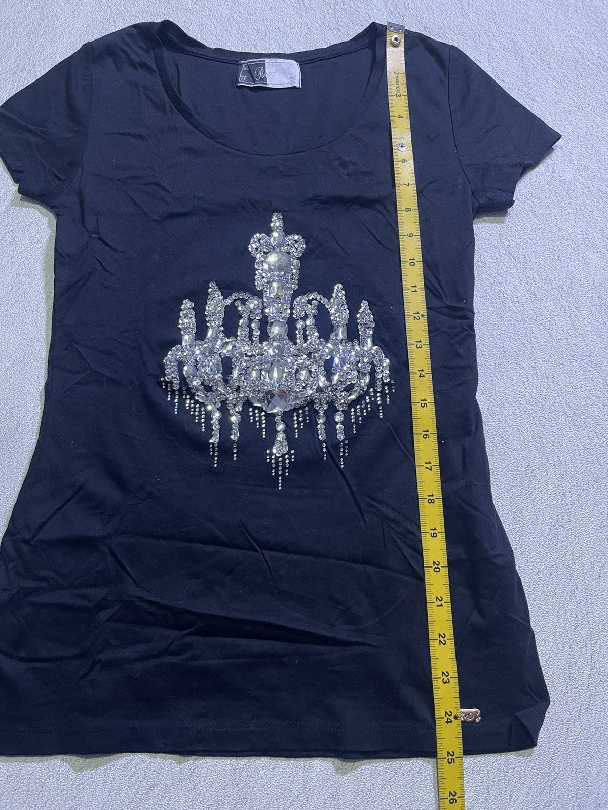 Hysteric Glamour Y2K RADY short tshirt women gliter motif style Size S / US 4 / IT 40 - 8 Thumbnail