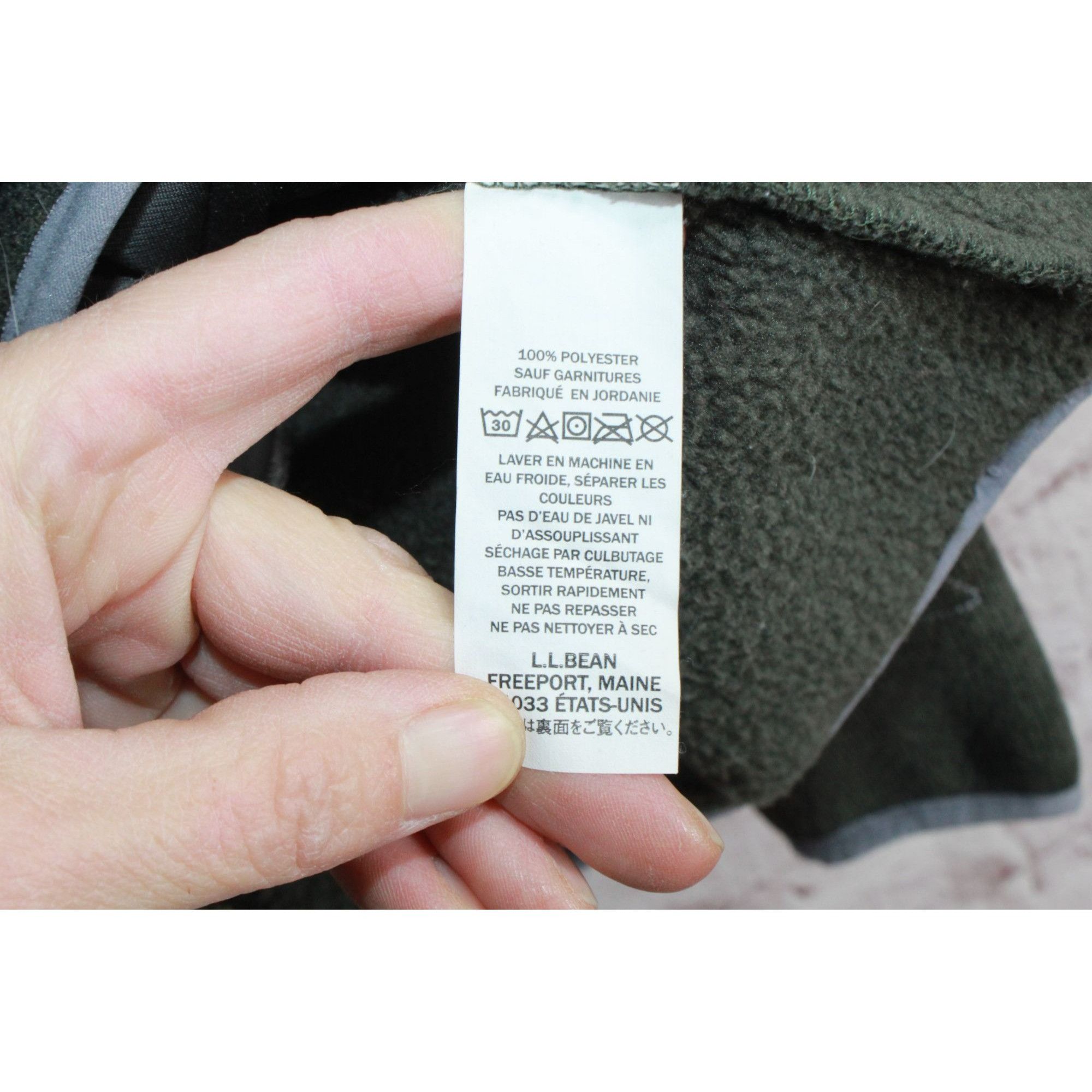 L.L. Bean LL Bean Women's Sweater Fleece Pullover Rugged Size XS / US 0-2 / IT 36-38 - 8 Thumbnail