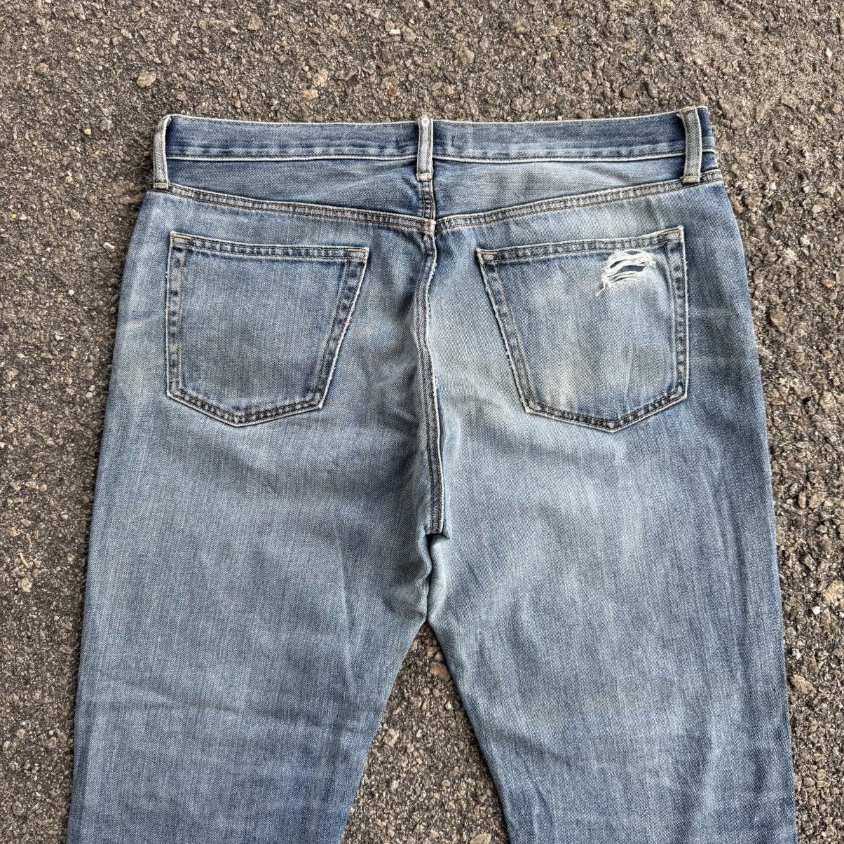 Japanese Brand VINTAGE JAPANESE FADED BLUE JEAN DENIM PANTS Size US 38 / EU 54 - 9 Thumbnail