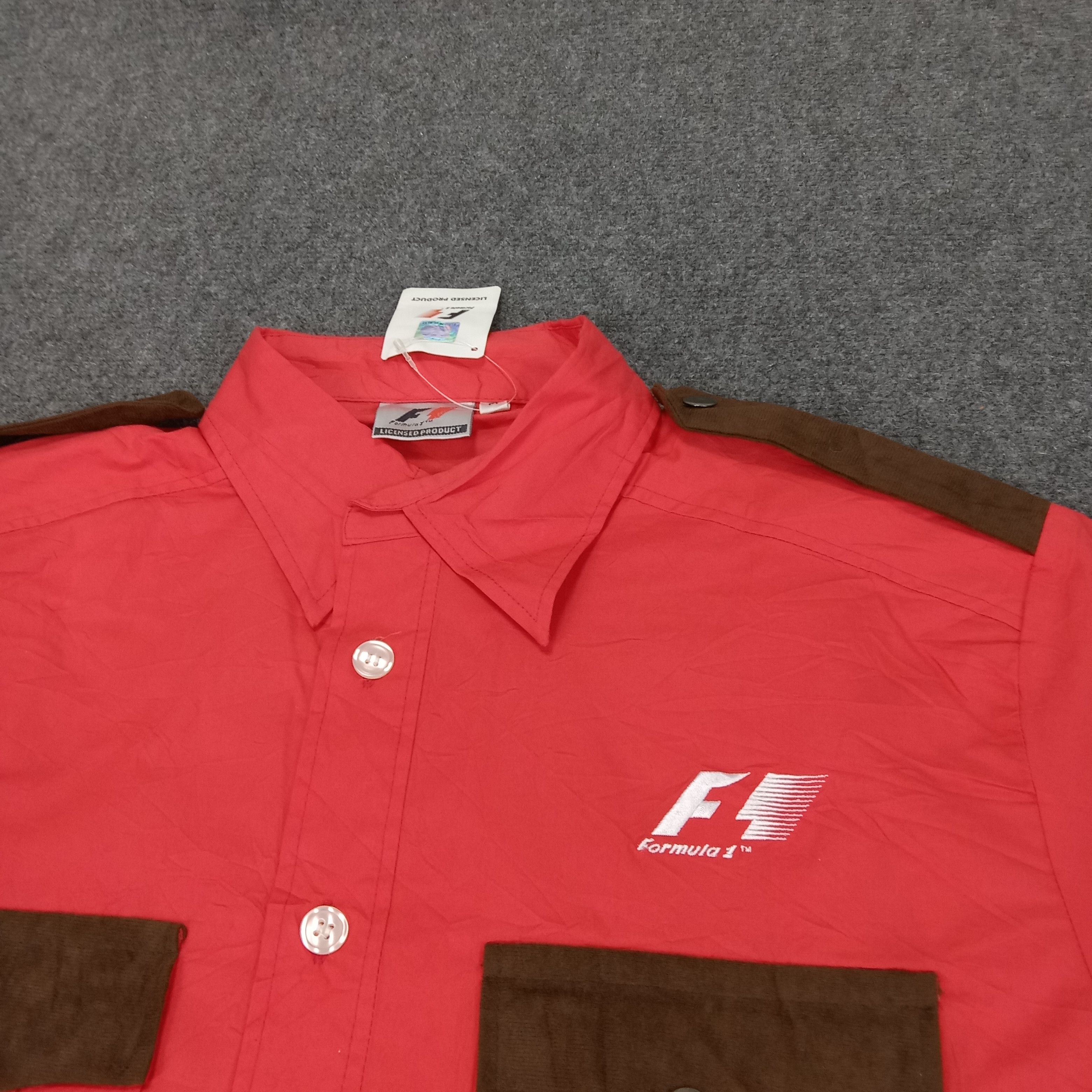 Honda × Vintage Honda Formula One F1 Racing Shirt Button Up Size US L / EU 52-54 / 3 - 4 Thumbnail