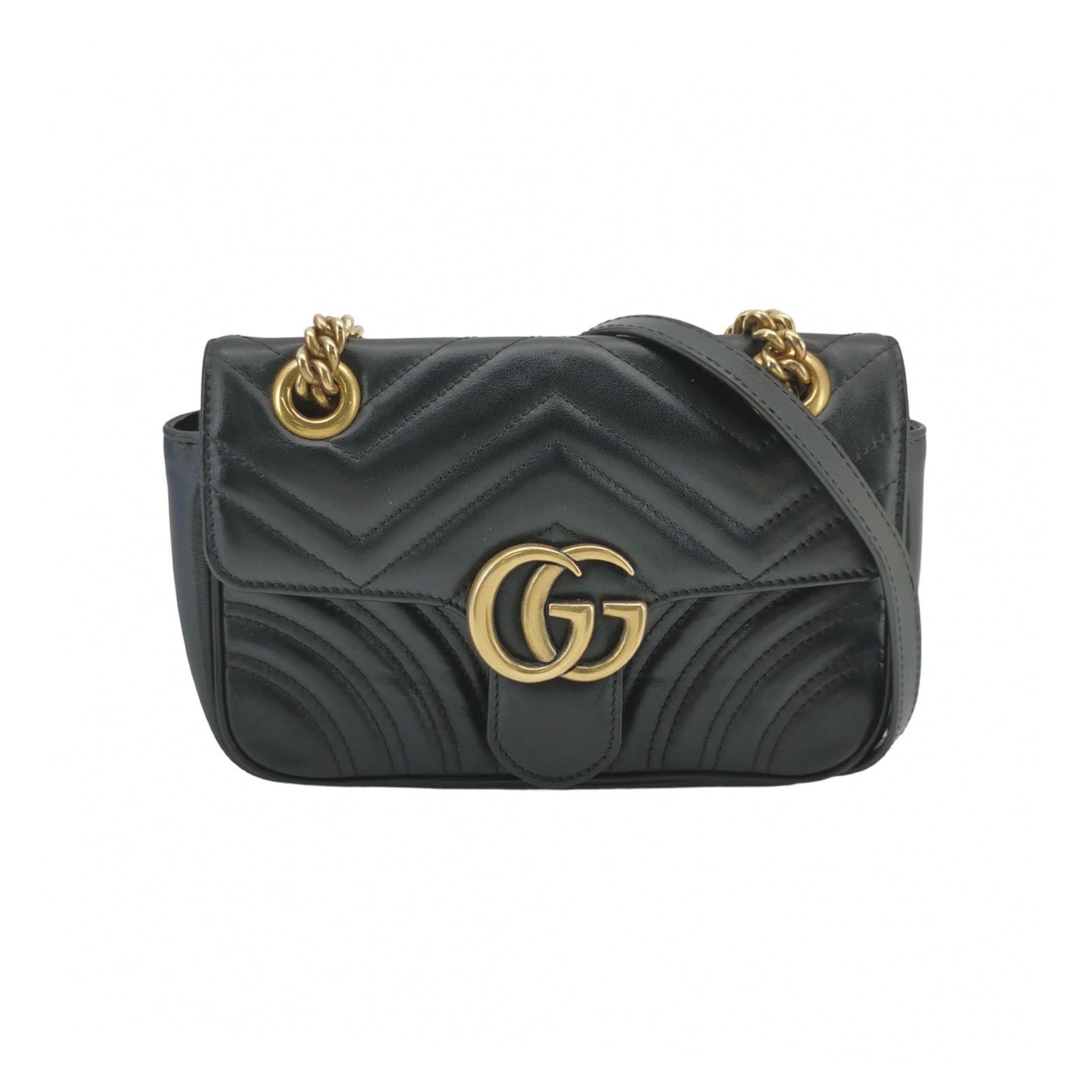 Gucci Gucci GG Marmont Leather Shoulder Bag Size ONE SIZE Size ONE SIZE - 1 Thumbnail