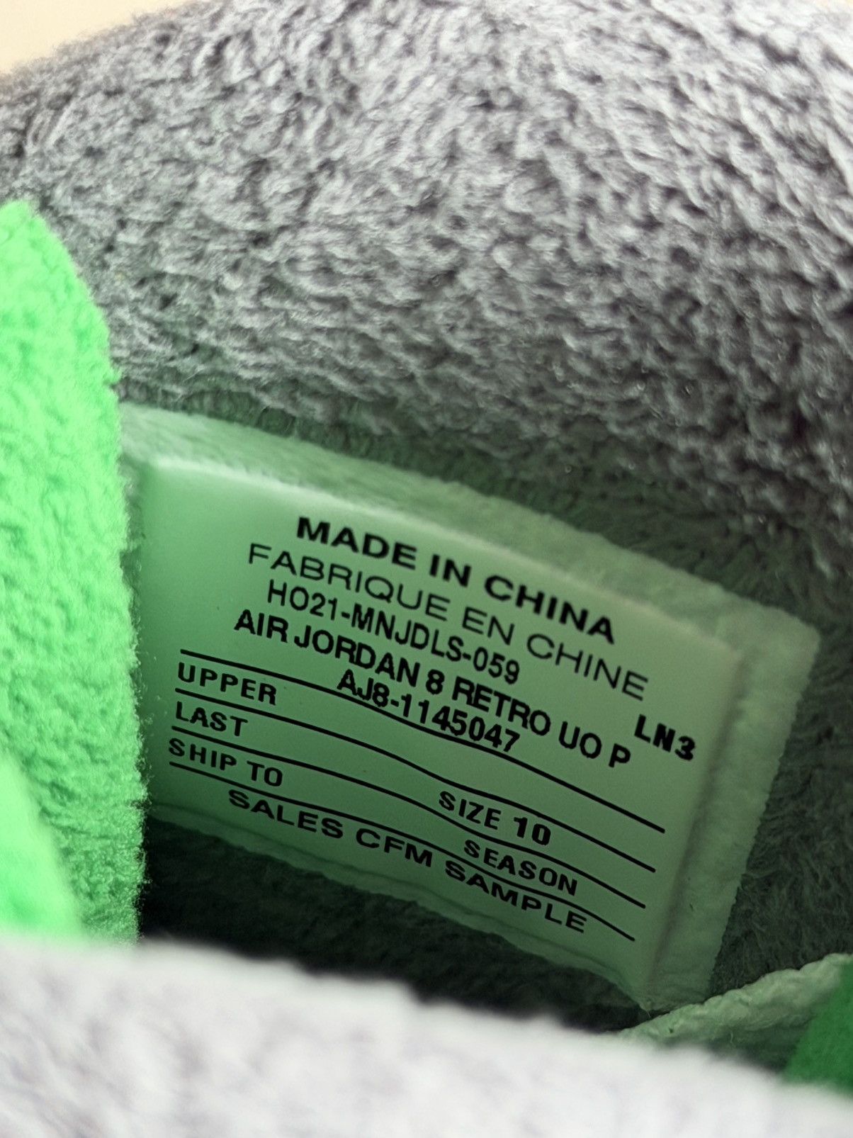 Nike Jordan 8 Oregon PE Size US 10 / EU 43 - 6 Thumbnail