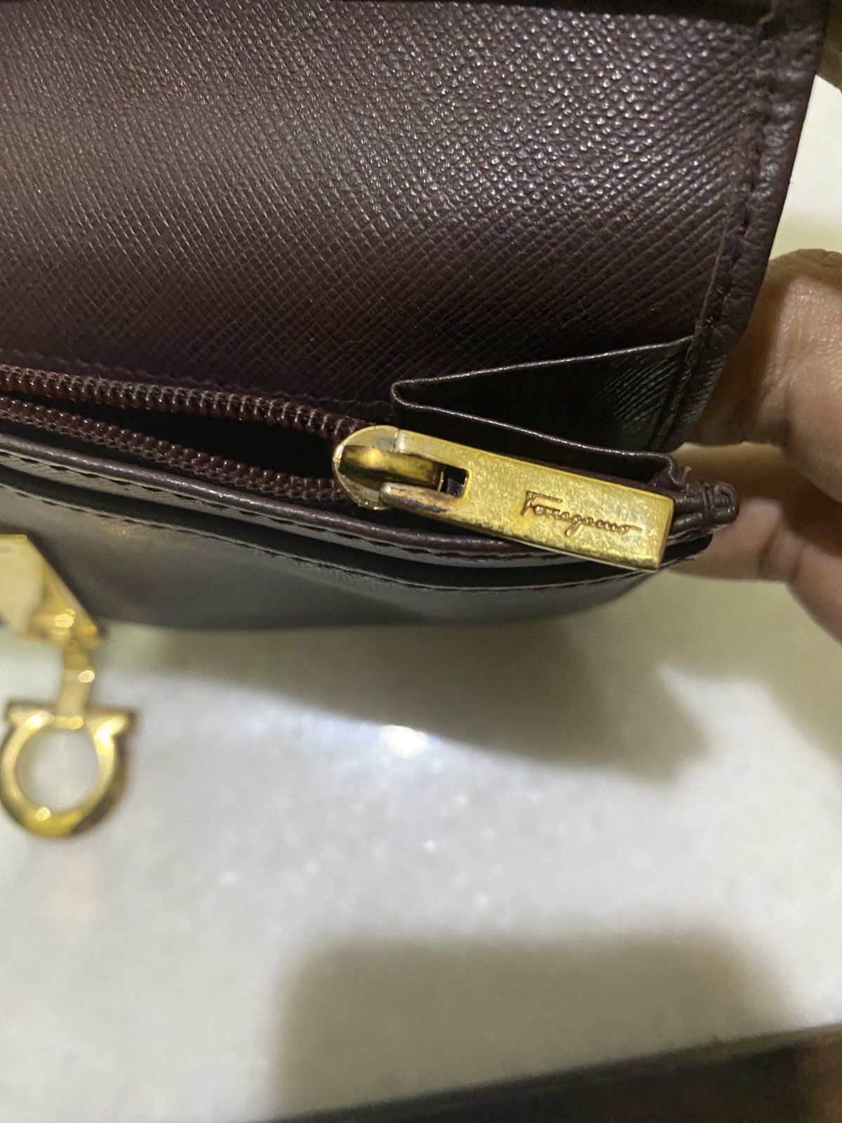 Salvatore Ferragamo Salvatore Ferragamo Leather Wallet Size ONE SIZE - 8 Thumbnail