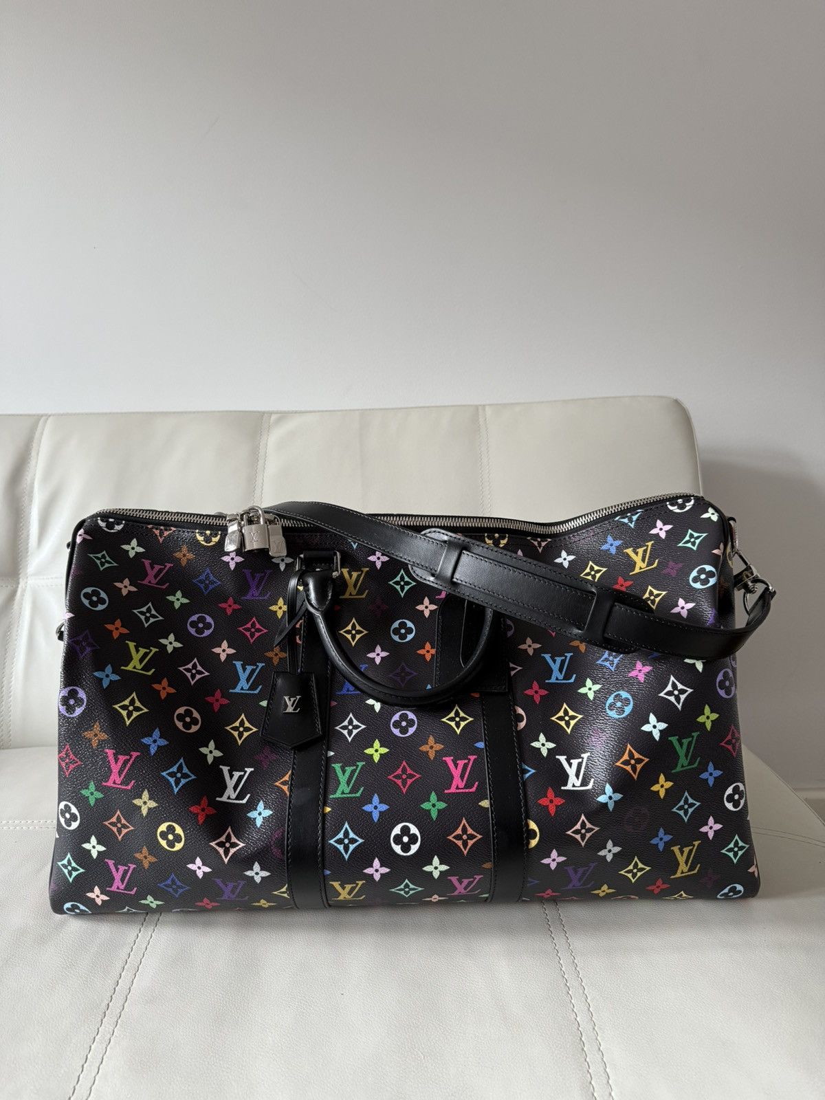 Louis Vuitton × Takashi Murakami Murakami x Louis Vuitton Keepall 50 Bandouliere Size ONE SIZE - 3 Thumbnail