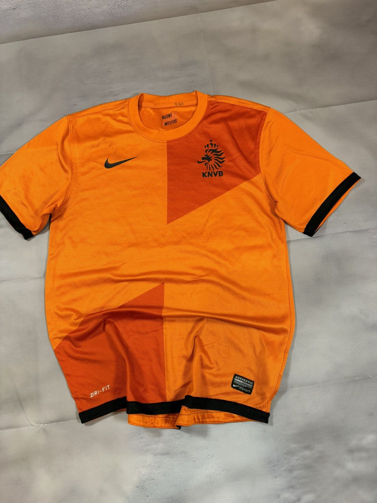 Nike × Vintage Vintage Netherland National Team 2012 Nike Jersey Blokcore Size US S / EU 44-46 / 1 - 4 Thumbnail