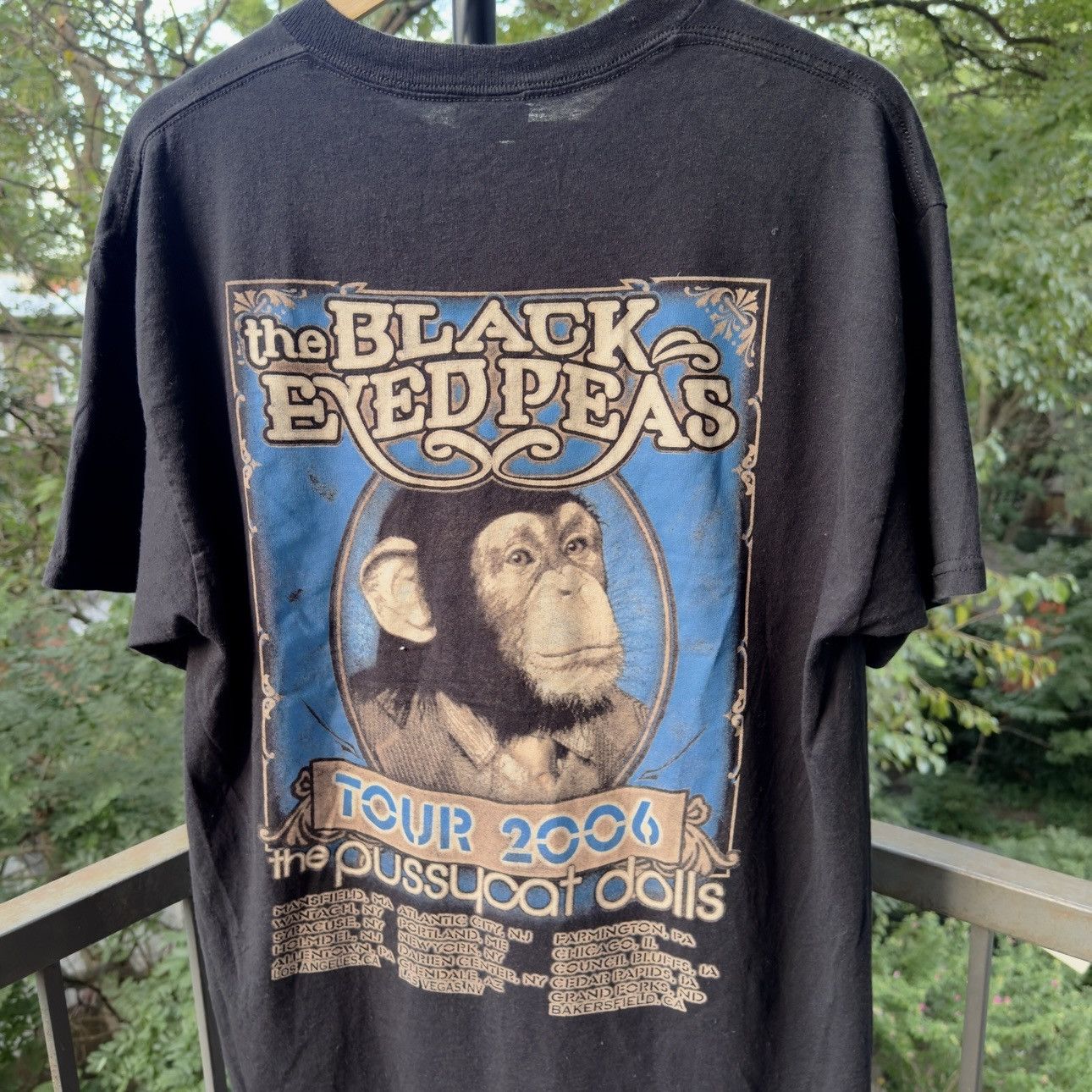Vintage 2006 Black Eyed Peas & The Pussycat Dolls Tour Tee Shirt Size US L / EU 52-54 / 3 - 7 Thumbnail