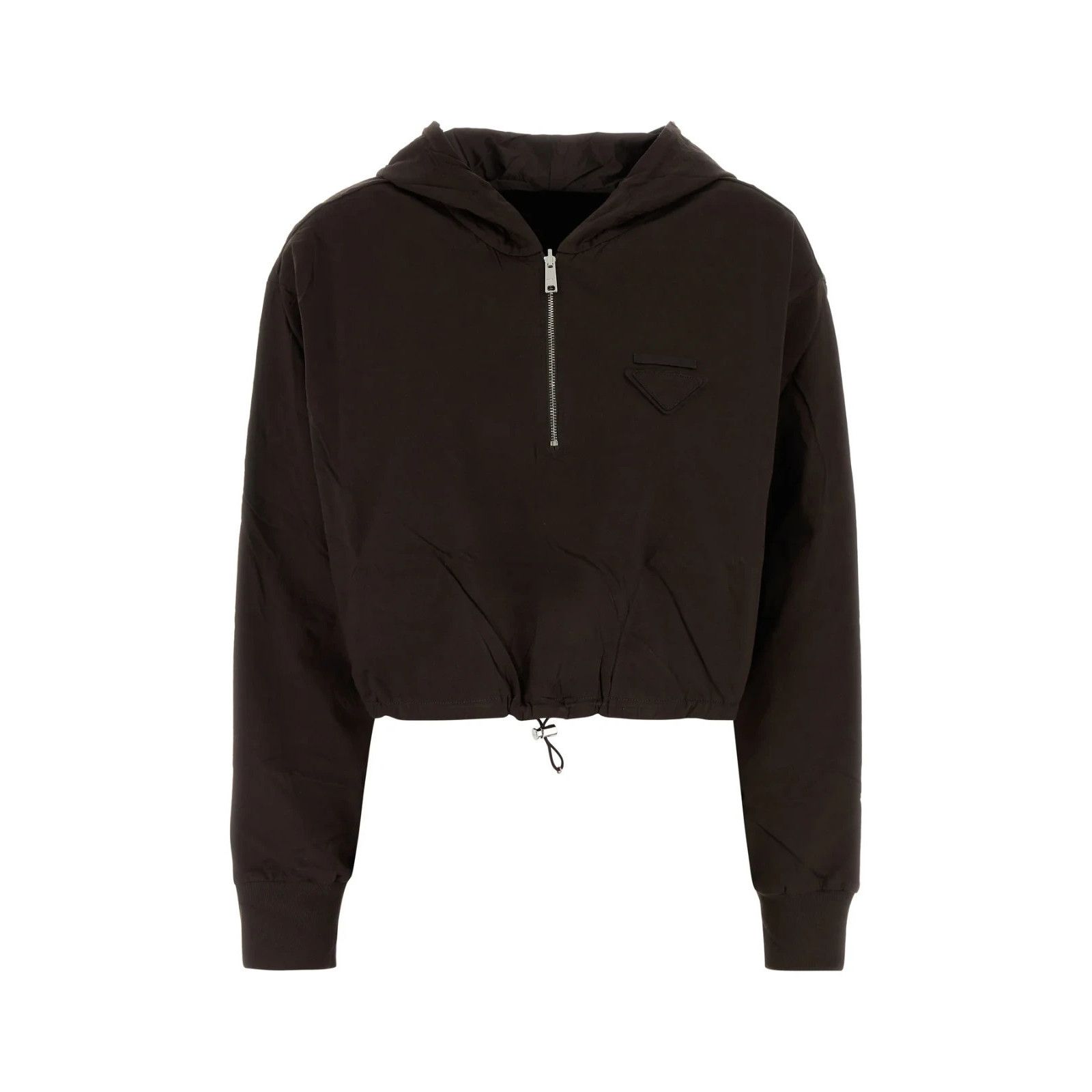 Prada PRADA Brown Cotton Reversible Sweatshirt New & Authentic (Wo Size M / US 6-8 / IT 42-44 - 1 Thumbnail
