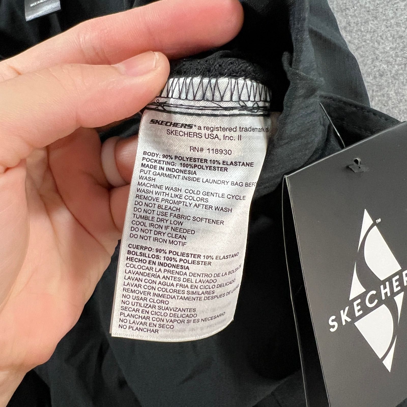 Other Skechers Incline Pocket 9'' Shorts Bold Black, Size 2X Size 42" / US 20 - 12 Thumbnail