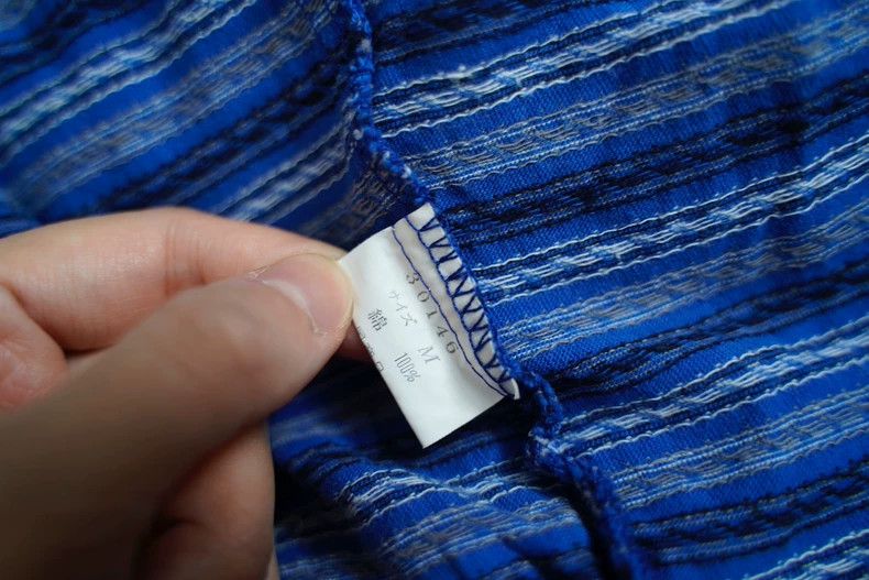 Kenzo KENZO Blue striped cotton thin coat vintage Size M / US 6-8 / IT 42-44 - 8 Thumbnail