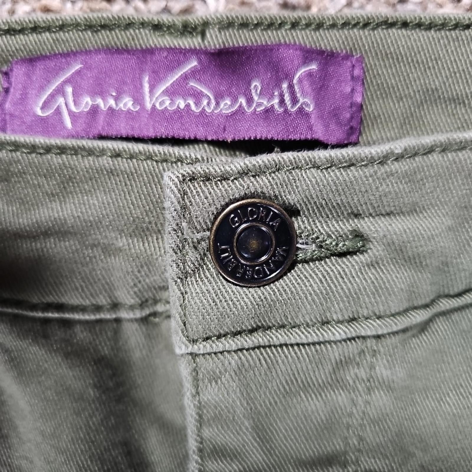 Other Gloria Vanderbilt Amanda Sz 8 Green Jeans Size 30" / US 8 / IT 44 - 2 Thumbnail