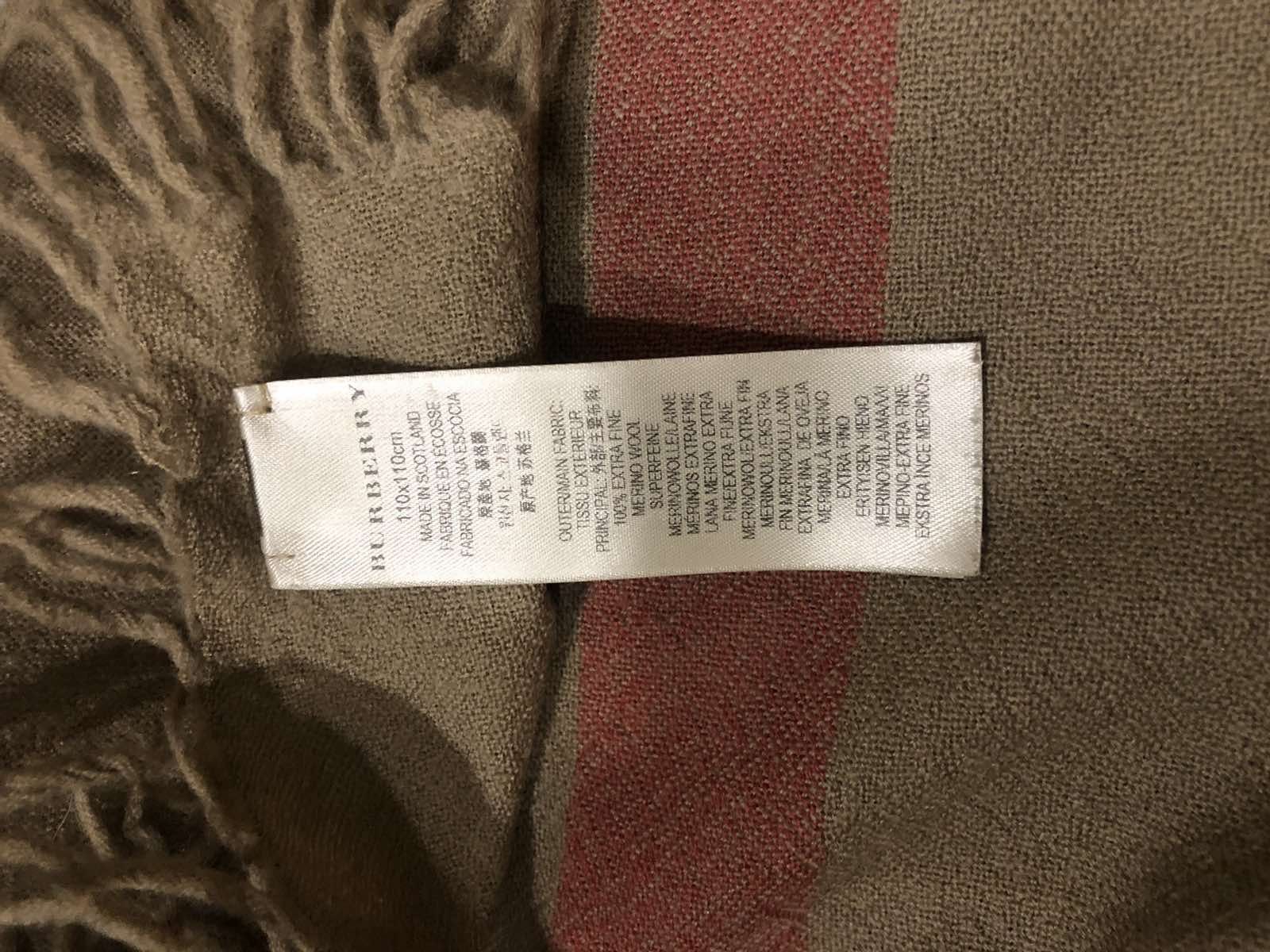 Burberry Wool scarf Burberry Multicolour Size ONE SIZE - 3 Thumbnail