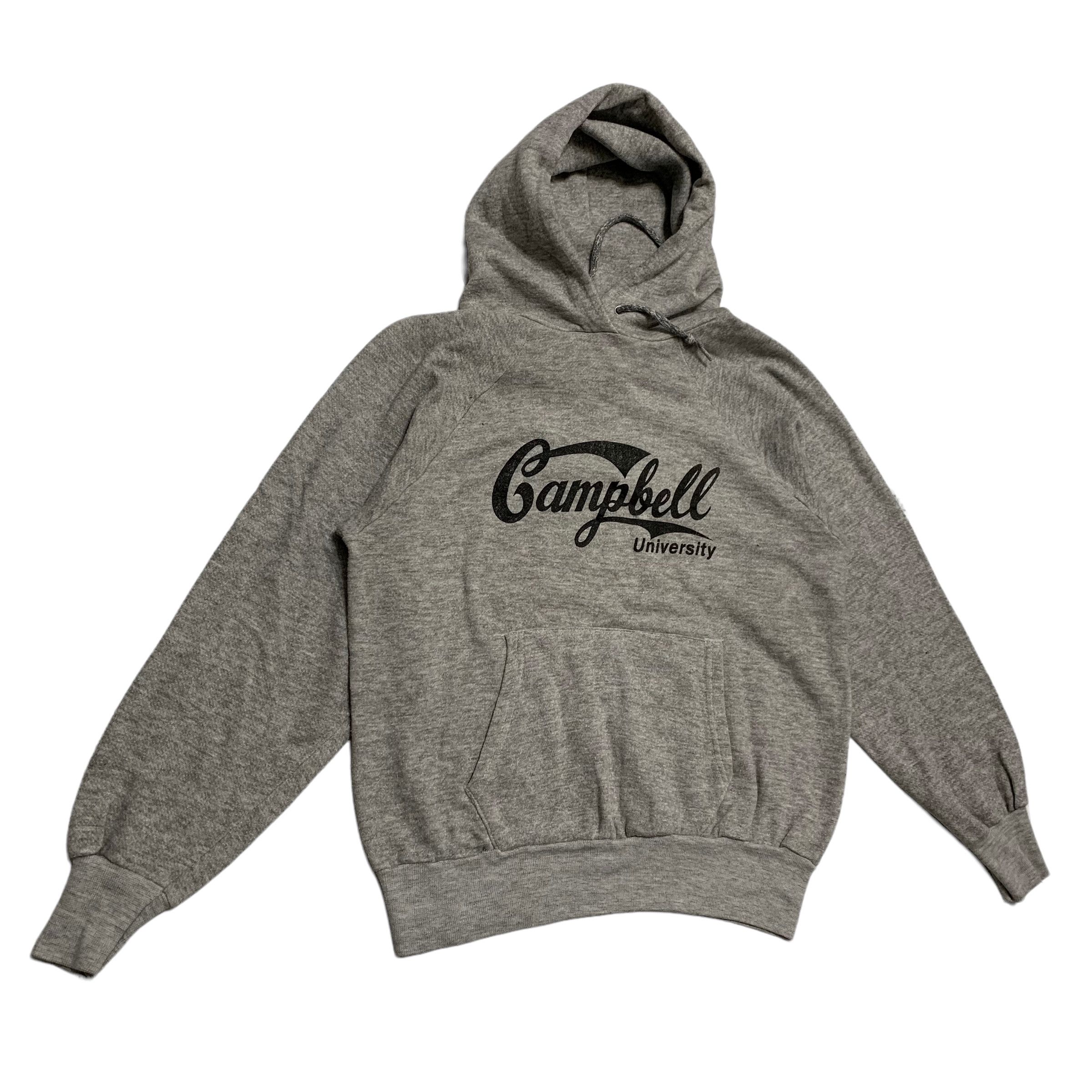 Vintage Vintage 80s Campbell University Hoodie Size US S / EU 44-46 / 1 - 2 Thumbnail