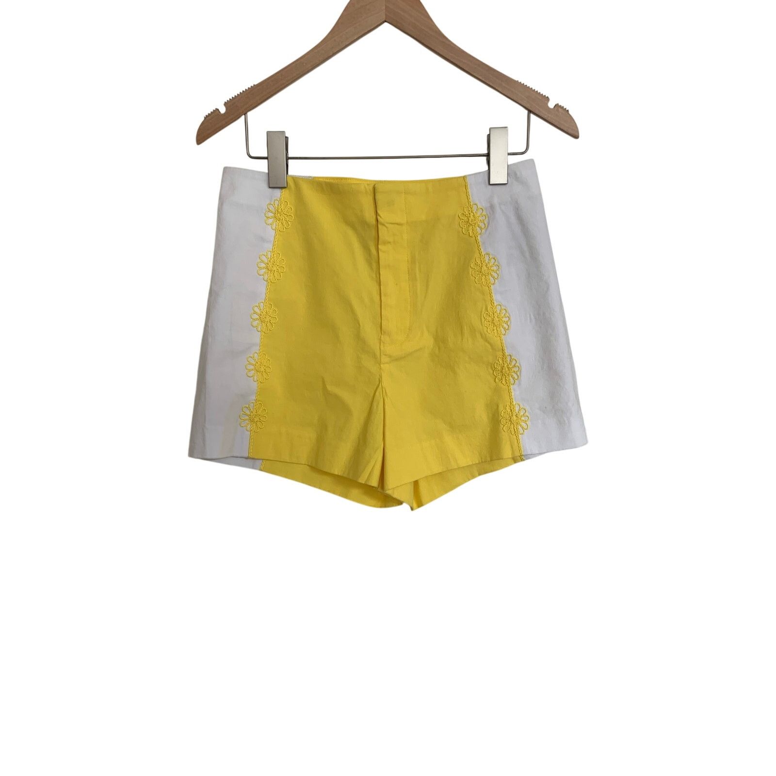 Anthropologie NWT Anthropologie Maeve Surf City Linen Blend Shorts Size 28" / US 6 / IT 42 - 5 Thumbnail