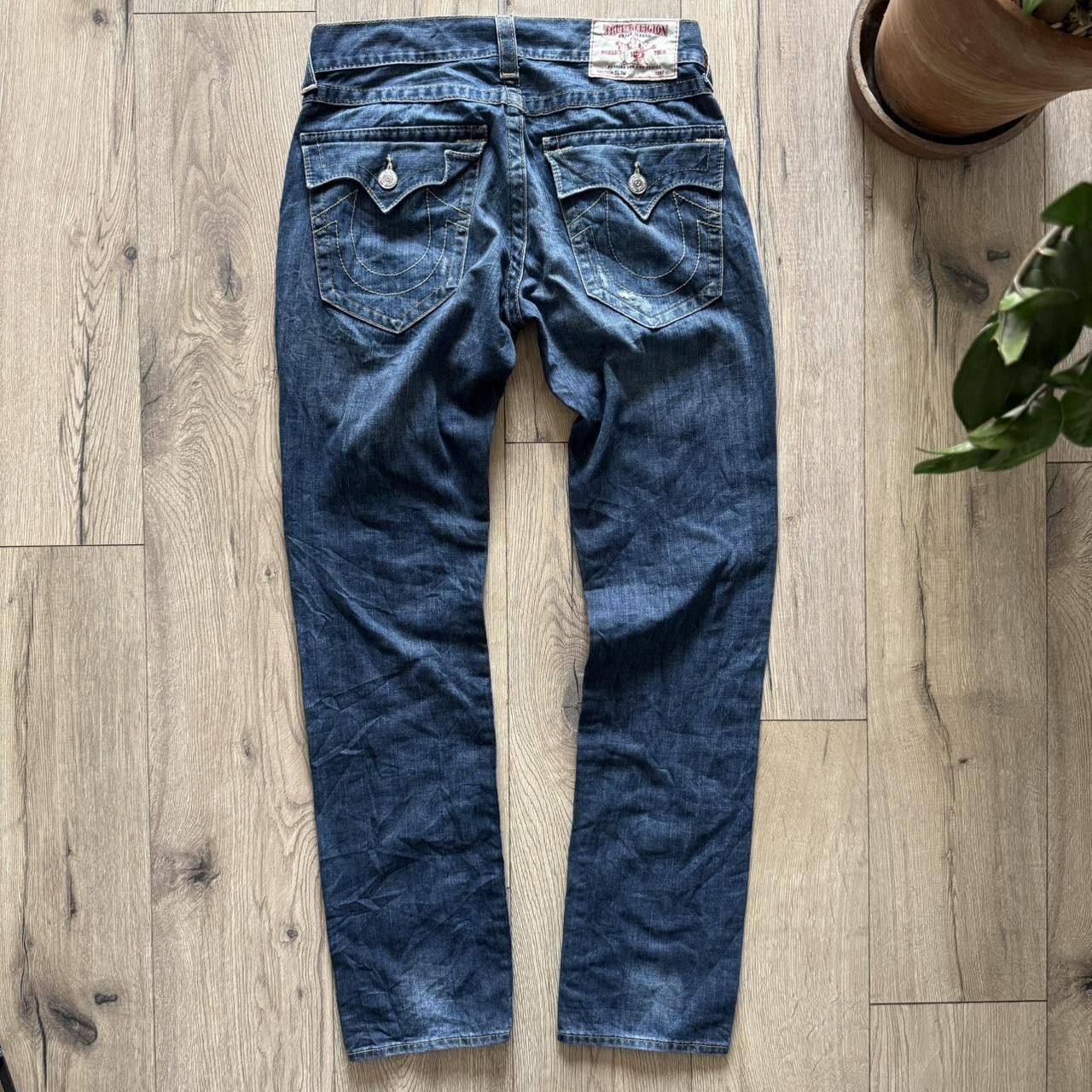 True Religion True Religion Fat Stitch Vintage 2000s Bottoms Size US 38 / EU 54 - 1 Thumbnail