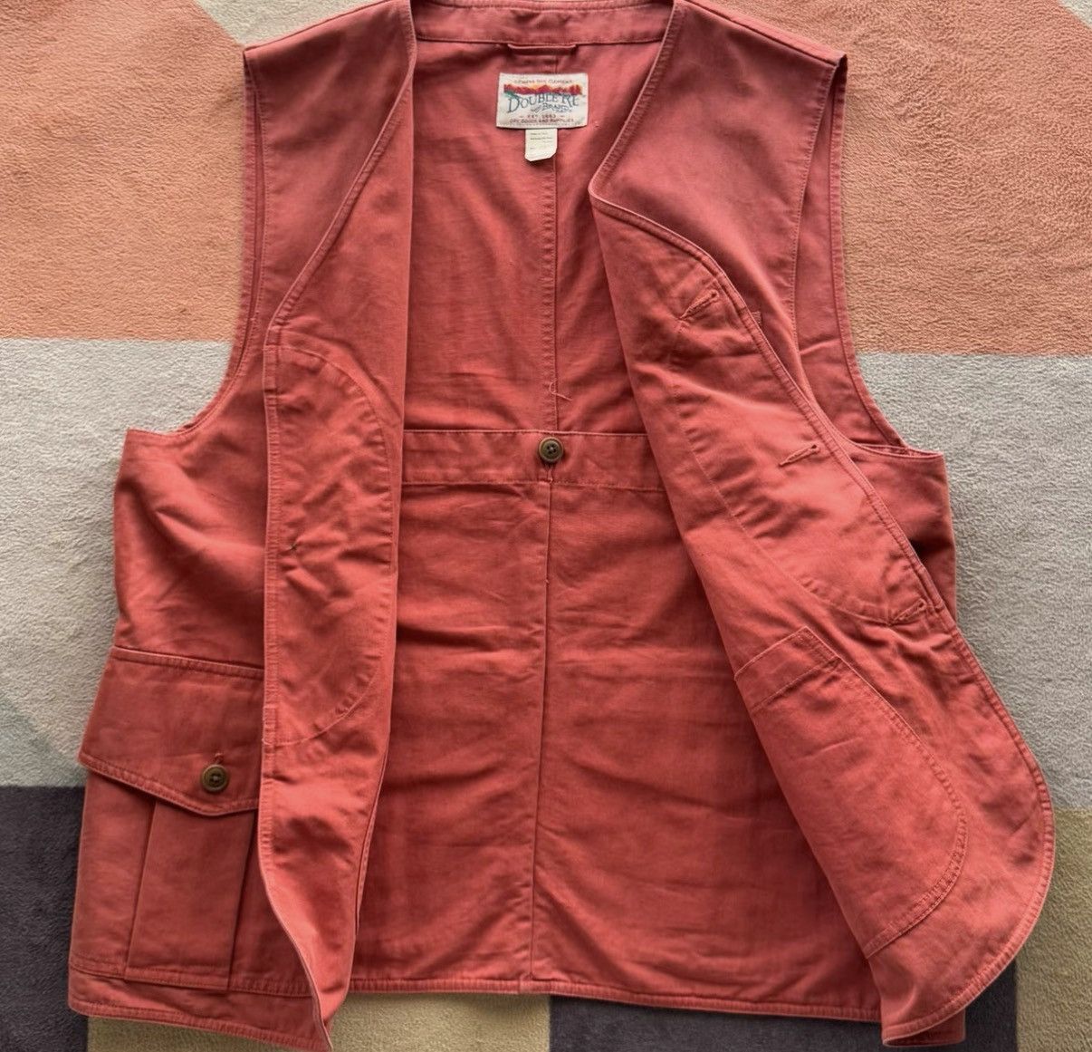 RRL Ralph Lauren Ralph Lauren Double RL RRL Workwear Safari Vest K22 Size US L / EU 52-54 / 3 - 3 Thumbnail