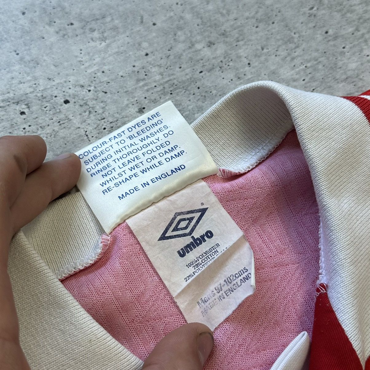 Umbro Vintage Umbro Ajax 1991-1993 Soccer Jersey Size US XL / EU 56 / 4 - 10 Thumbnail