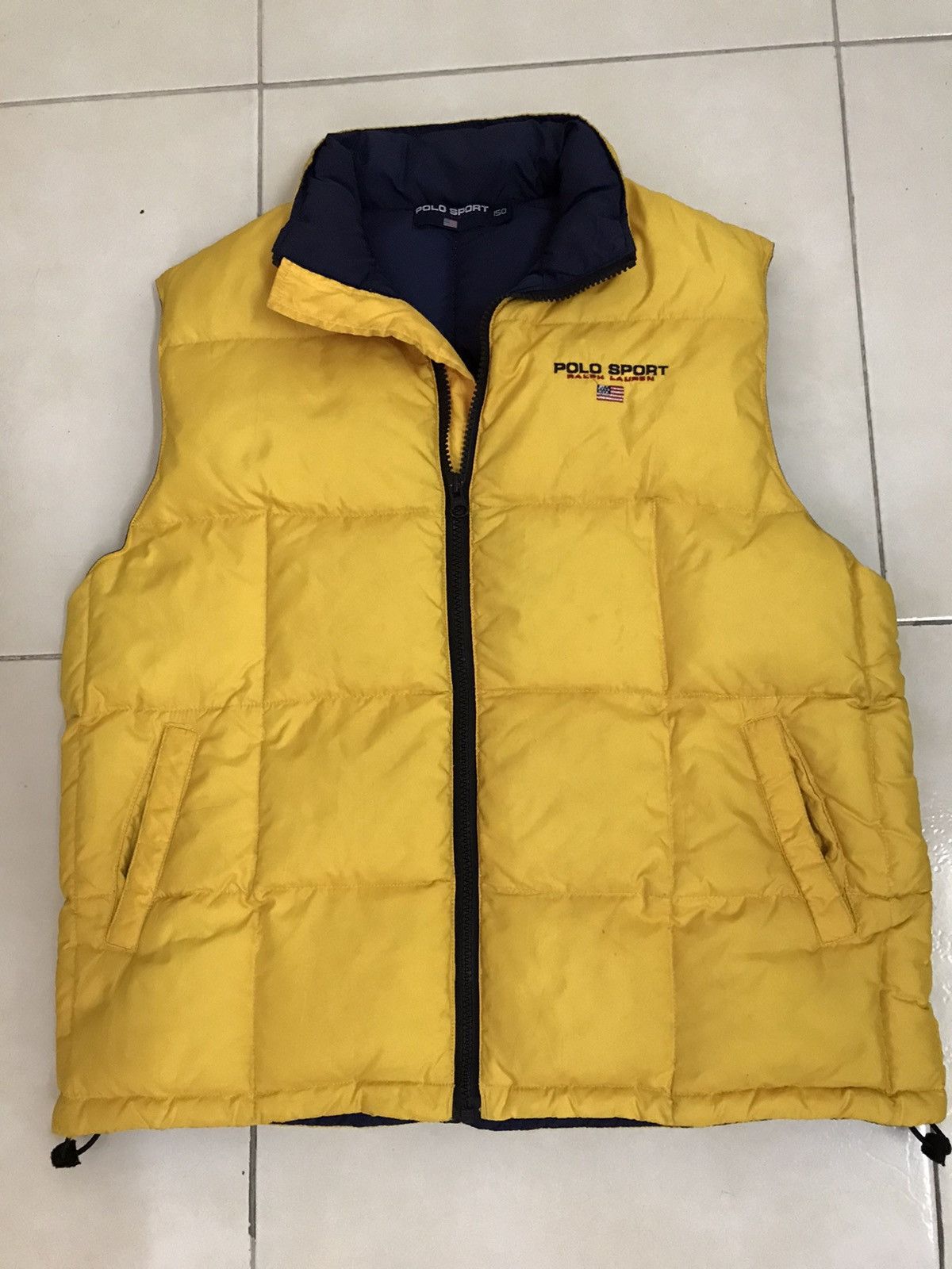 Polo Ralph Lauren Vintage 90s Polo Sport Puffer Down Vest Jacket Size US S / EU 44-46 / 1 - 8 Thumbnail