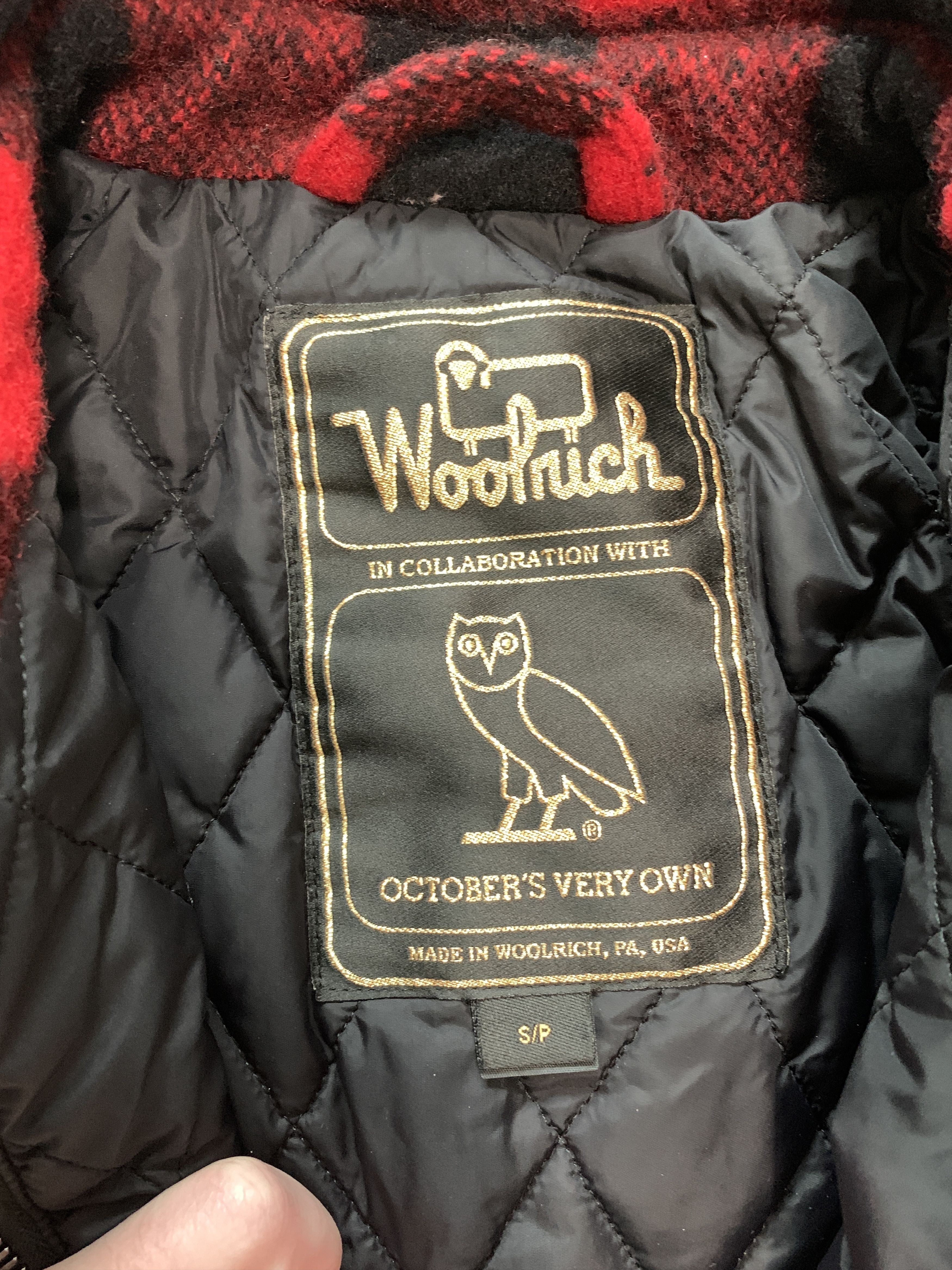 Drake *RARE* OVO x Woolrich Heavy Coat Red Size US S / EU 44-46 / 1 - 6 Thumbnail