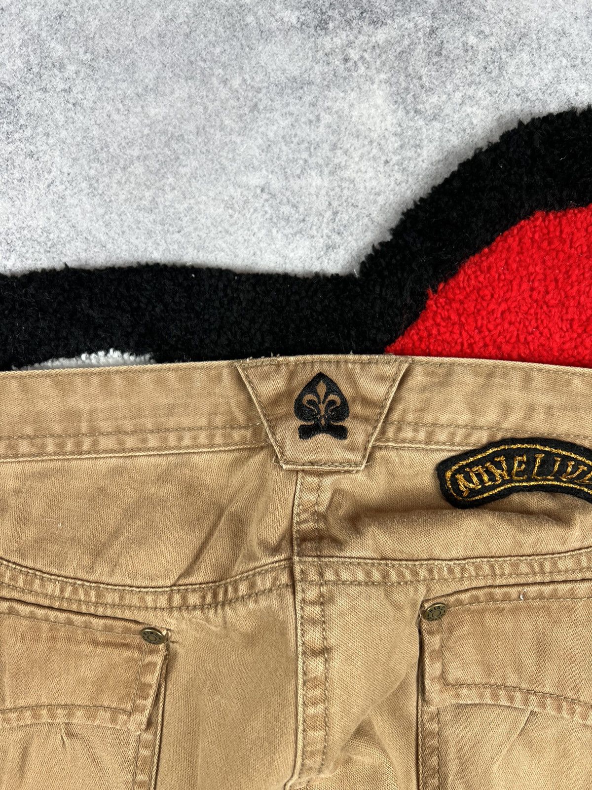 Vintage Vintage Nine Lives Grunge Punk Western Y2K Japanese Pants Size 31" - 14 Thumbnail