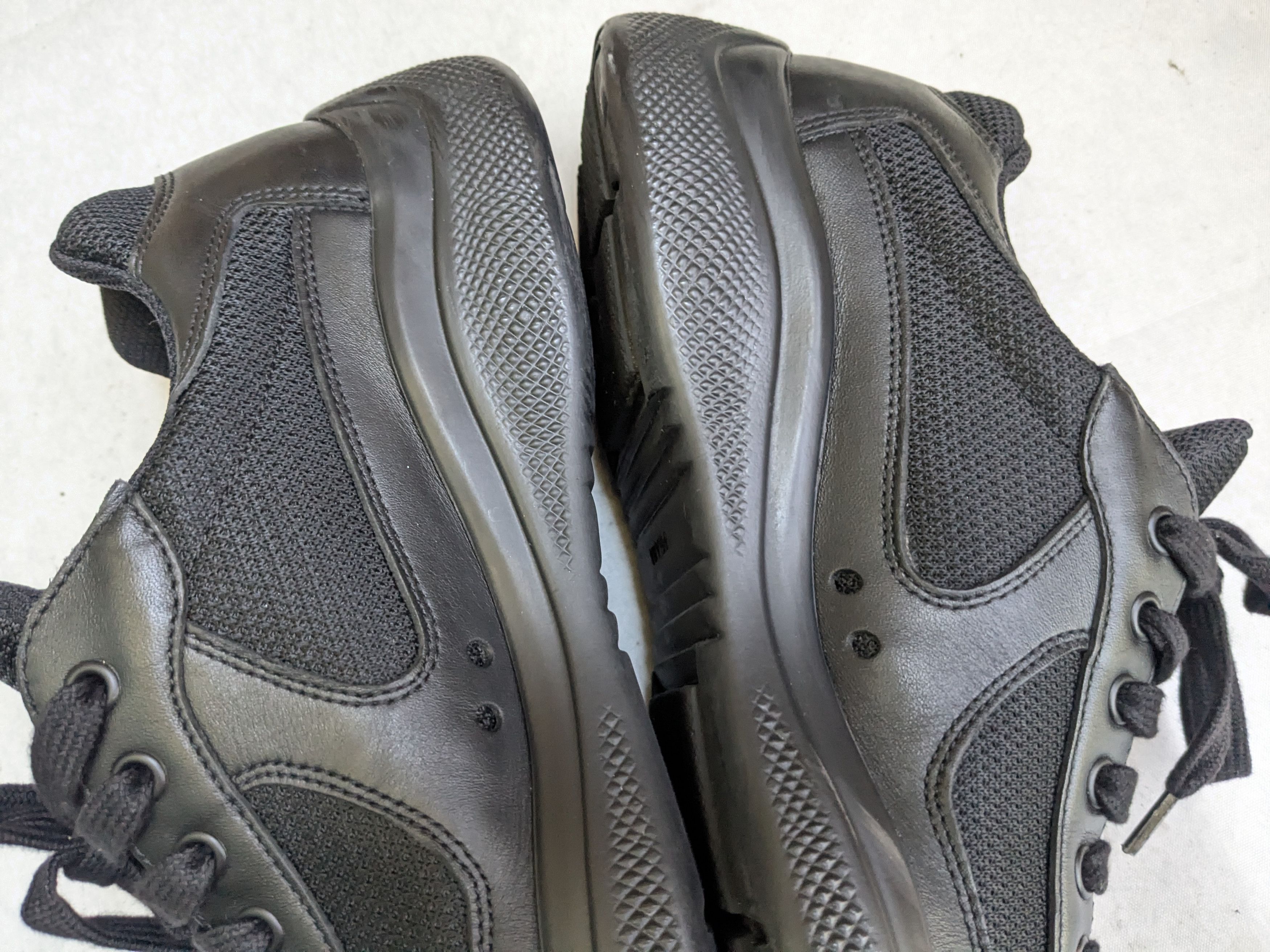 Prada Prada America's Cup Sneakers Black 9.5 Low Tops Leather Red Size US 9.5 / EU 42-43 - 10 Thumbnail