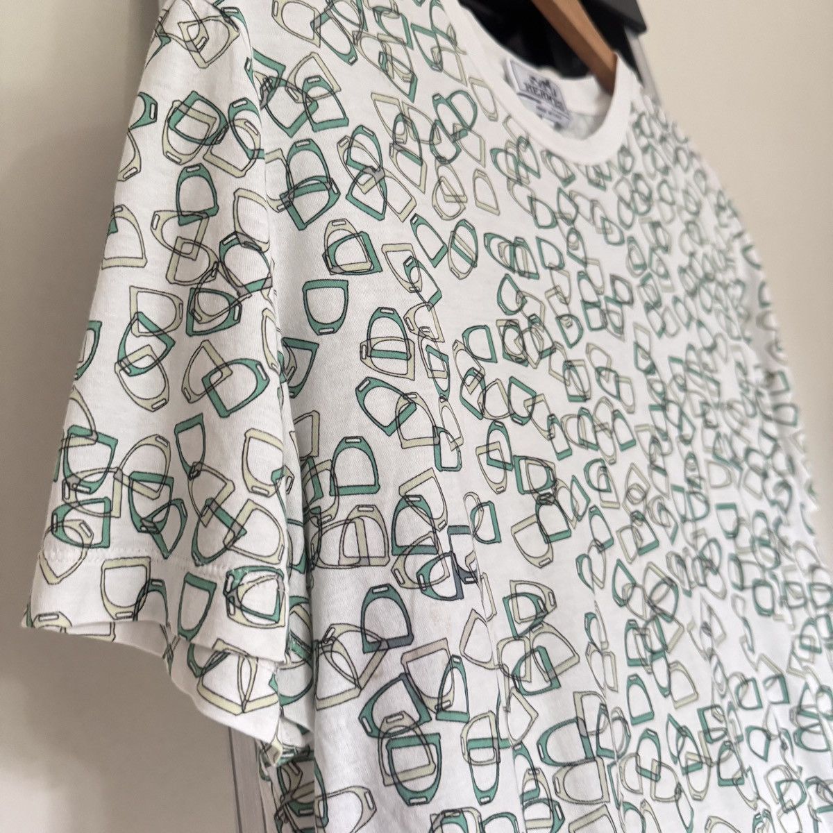 Hermes Hermes Chain Print T-Shirt Size US M / EU 48-50 / 2 - 5 Thumbnail